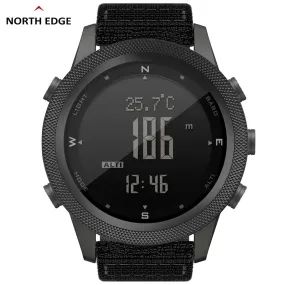 North Edge Mars Watch Rugged Military-Grade Digital Watch for Men, 50m waterproof