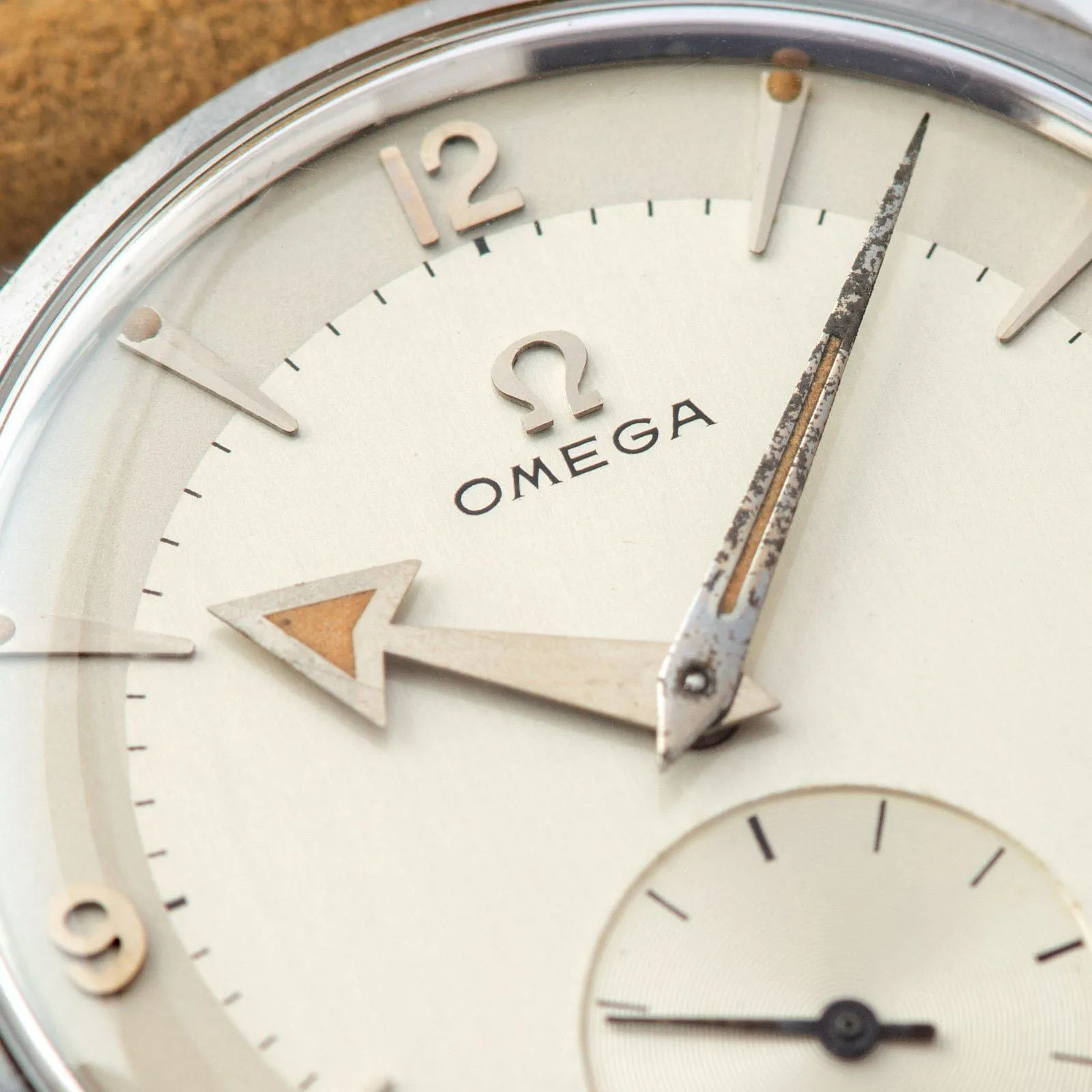 Omega Calatrava Reference 2791-1 Broad Arrow Hands