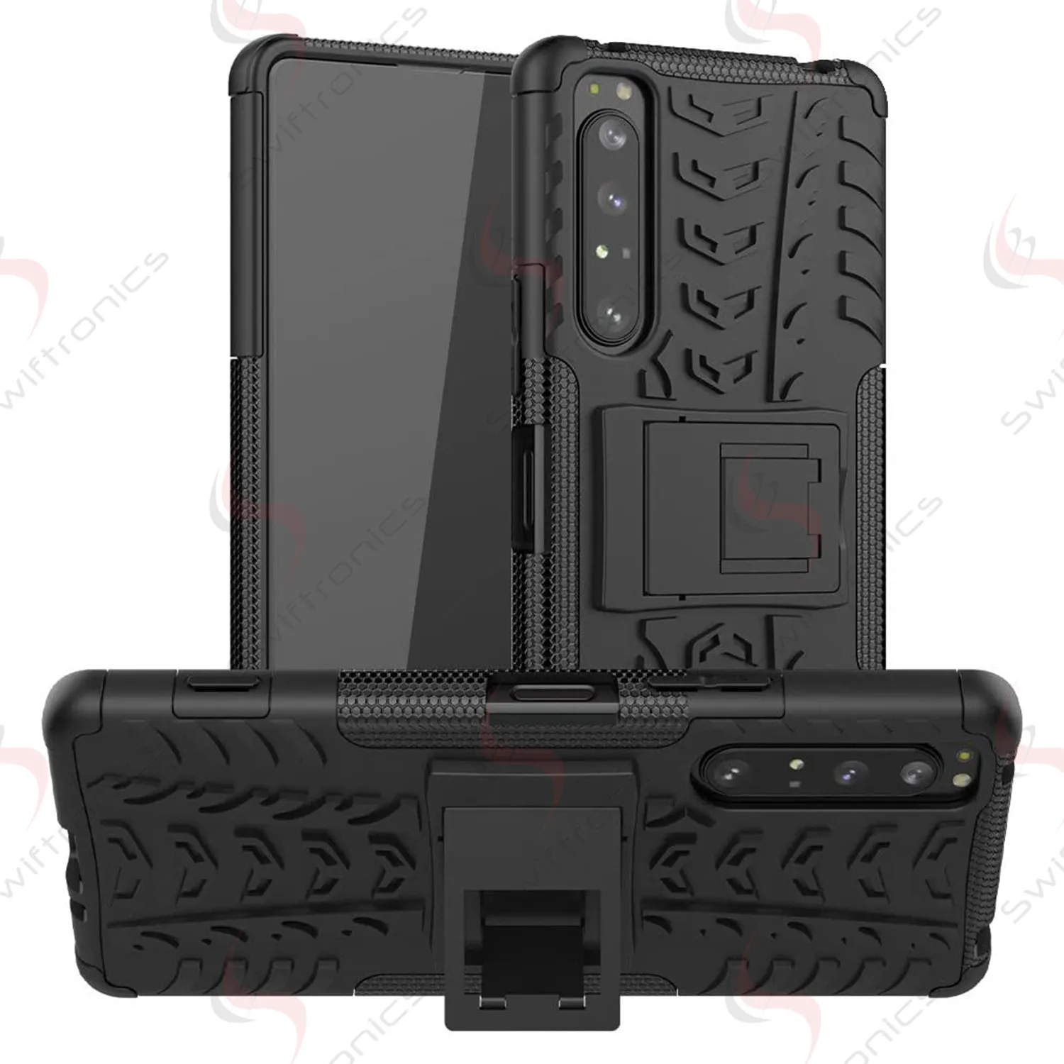 OnePlus Nord CE, Nord N10, Nord N100, Shockproof Armor Defender Phone Case with Table Stand