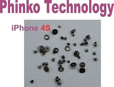 Original new iPhone 4S Full Screw Screws Set Repair Part genuine