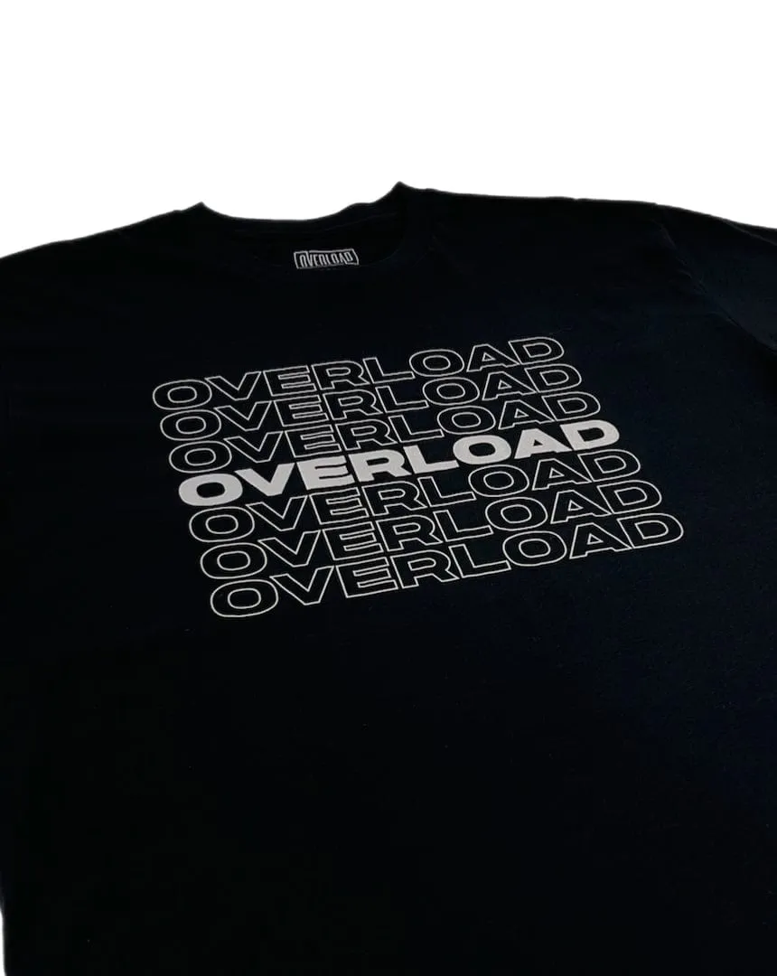 Overload Repeater Tee - Black