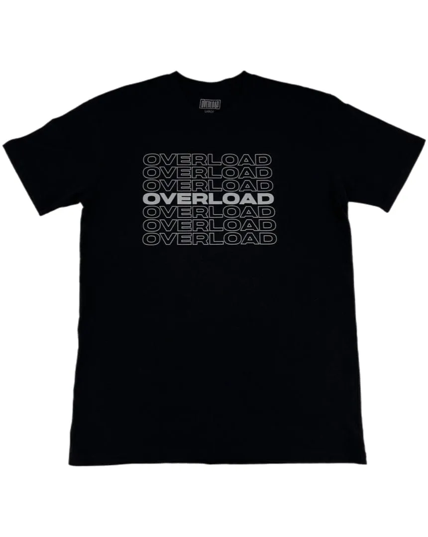 Overload Repeater Tee - Black