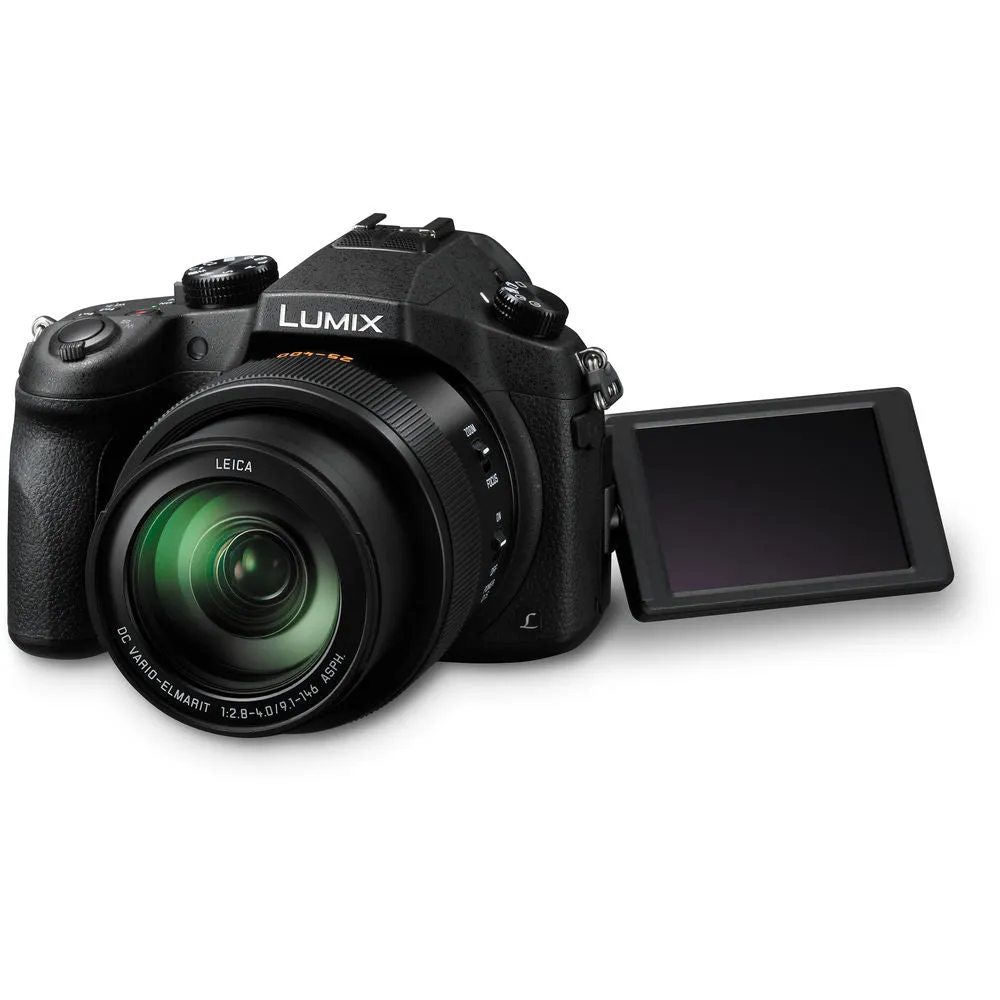 Panasonic Lumix DMC-FZ1000 20.1MP 4K Built-In Wi-Fi Digital Camera Black