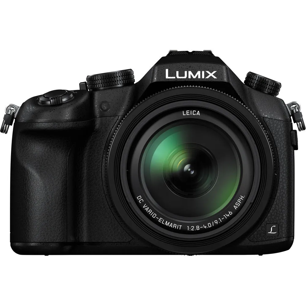 Panasonic Lumix DMC-FZ1000 20.1MP 4K Built-In Wi-Fi Digital Camera Black