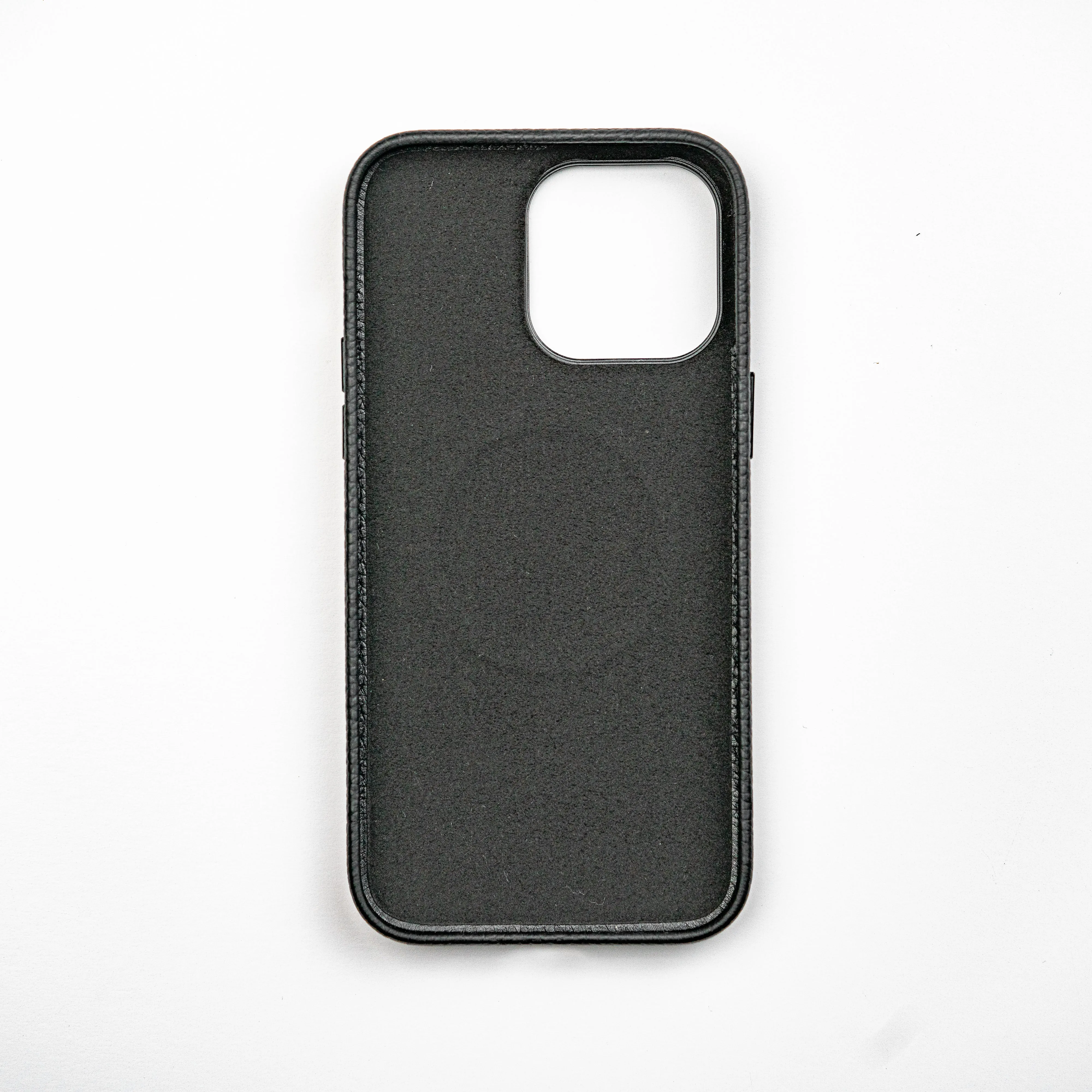 Pebble Leather iPhone 14 Pro Max Case