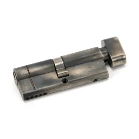 Pewter 40/40 5pin Euro Cylinder/Thumbturn | From The Anvil