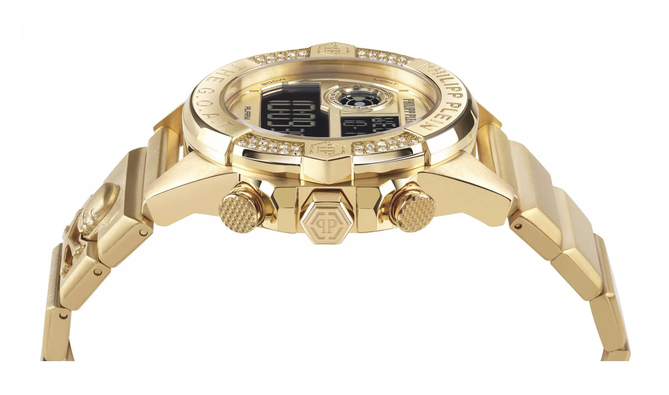 Philipp Plein Digital Watch The G.O.A.T. Gold PWFAA0621