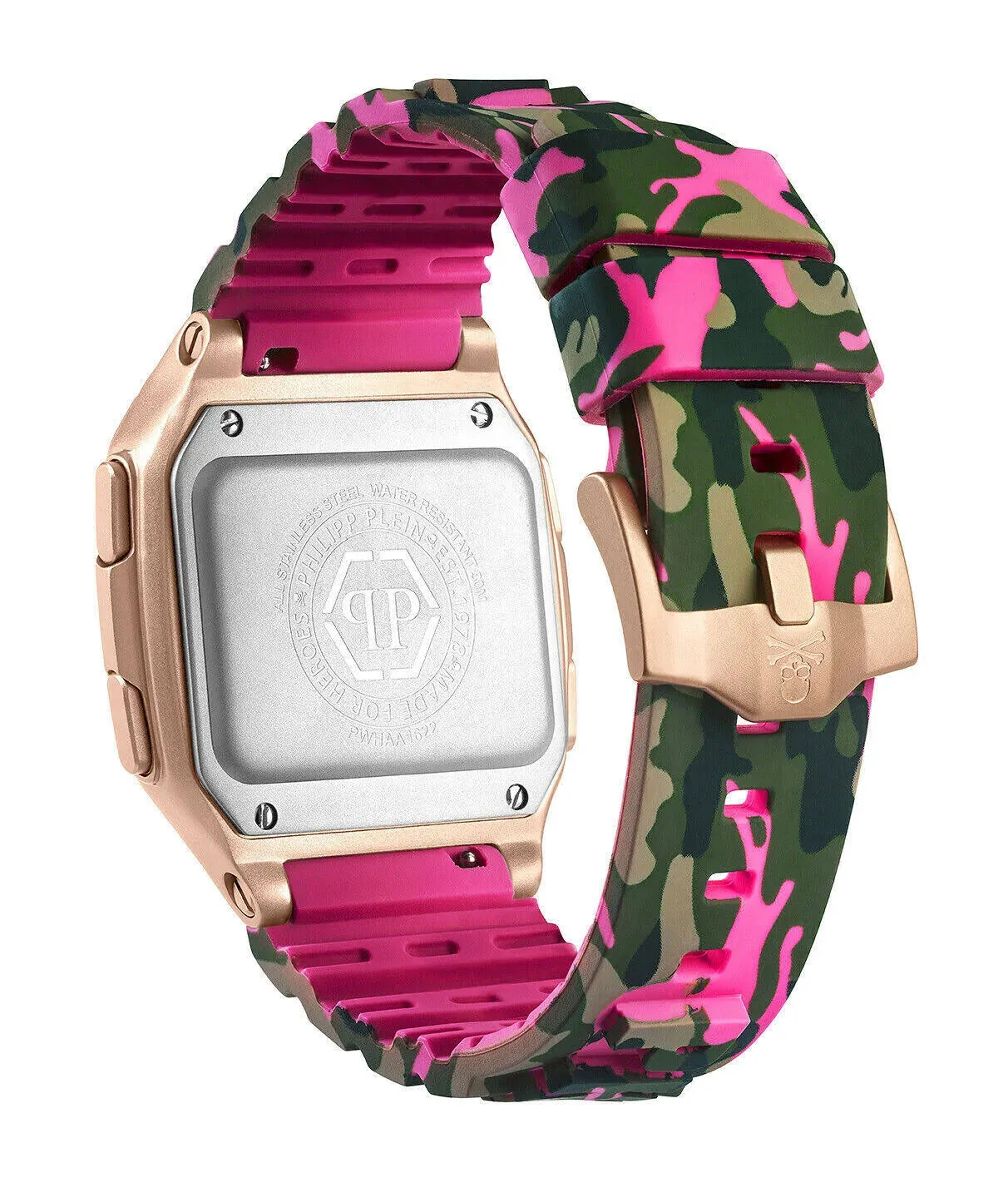 Philipp Plein Watch Hyper Shock Fuchsia Camo PWHAA1622