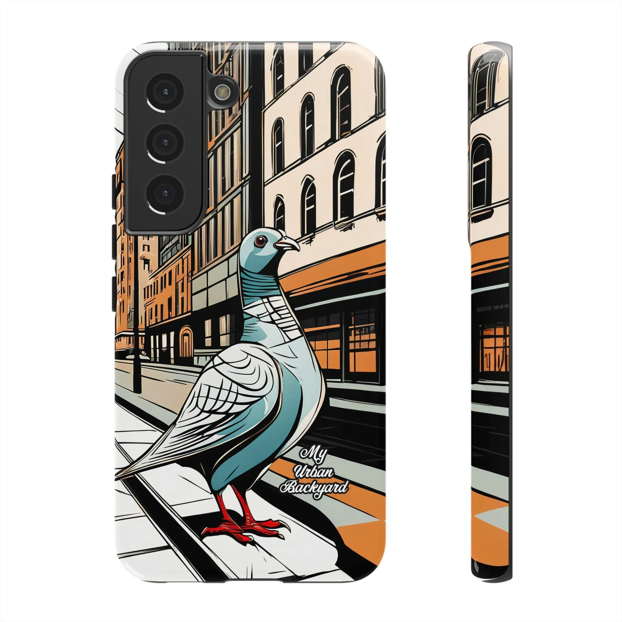 Pigeon on a City Street, Cell Phone Case - Apple, Samsung, or Google Pixel