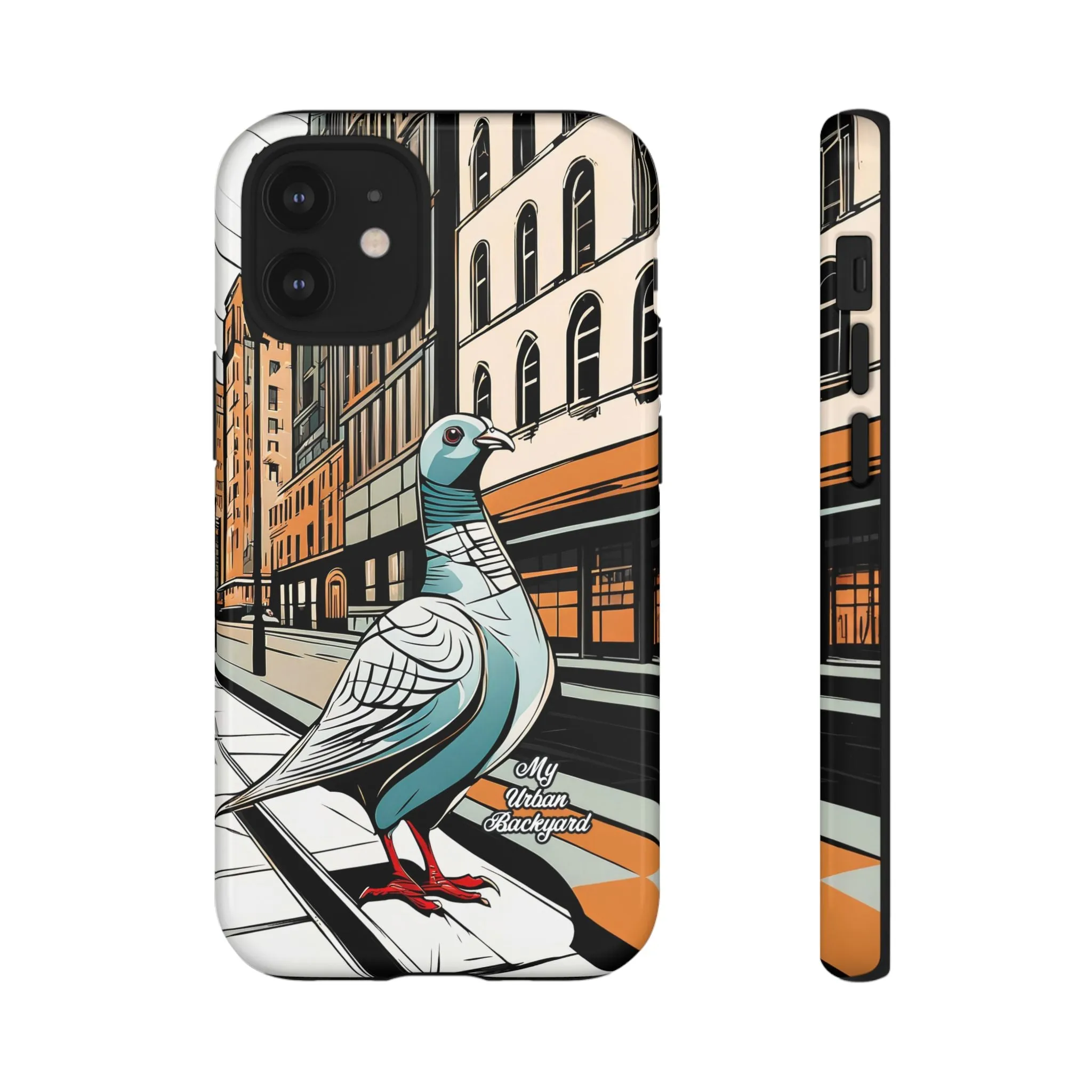 Pigeon on a City Street, Cell Phone Case - Apple, Samsung, or Google Pixel