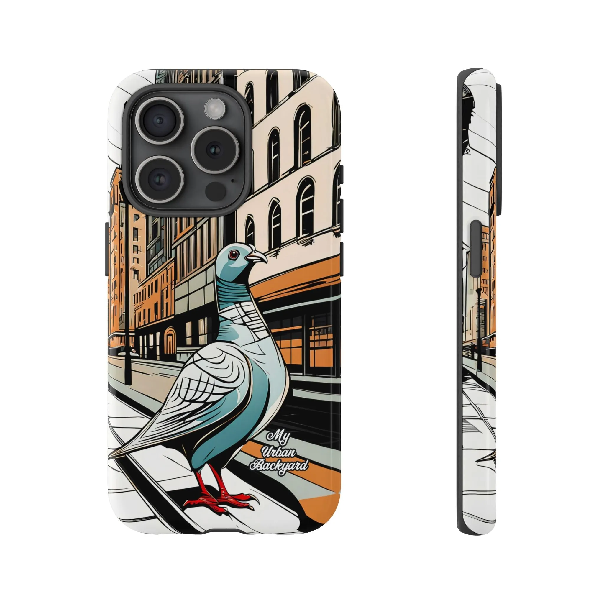 Pigeon on a City Street, Cell Phone Case - Apple, Samsung, or Google Pixel