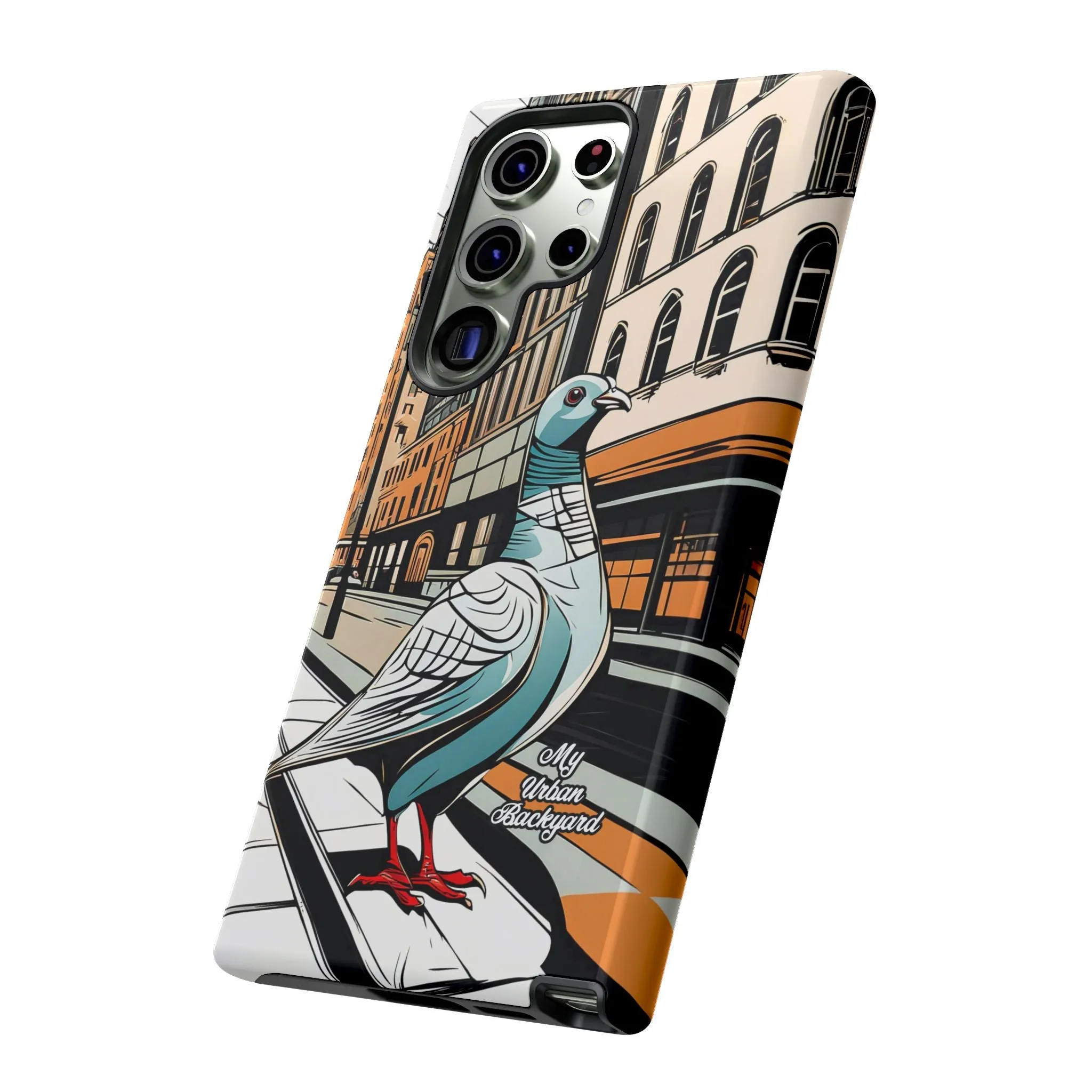 Pigeon on a City Street, Cell Phone Case - Apple, Samsung, or Google Pixel