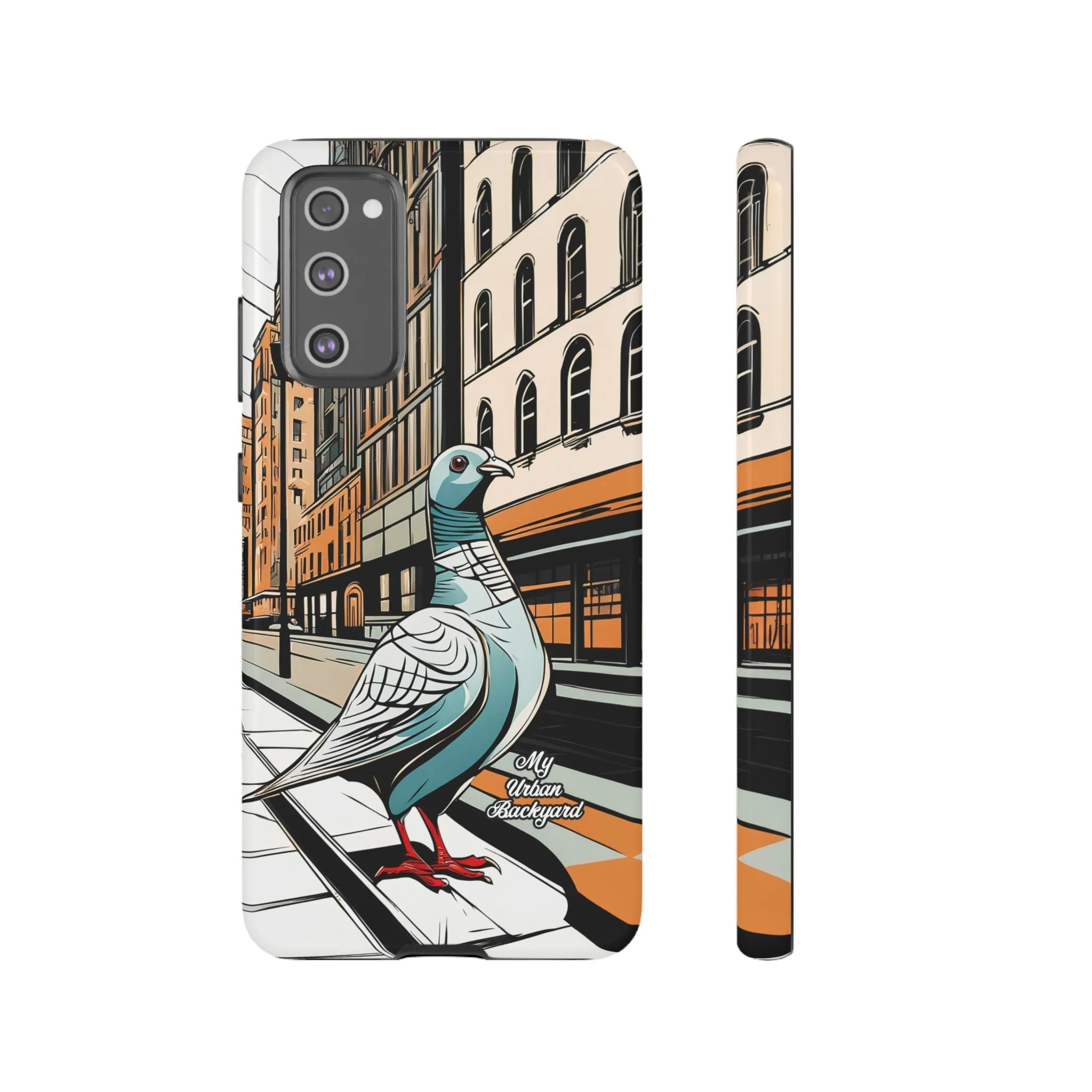 Pigeon on a City Street, Cell Phone Case - Apple, Samsung, or Google Pixel