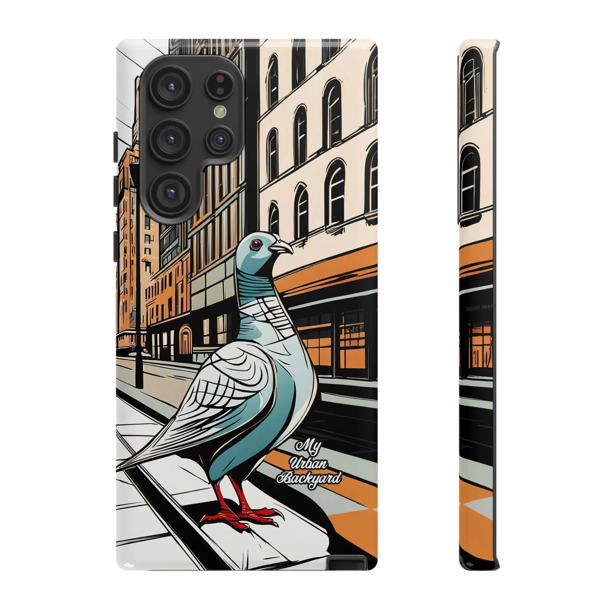 Pigeon on a City Street, Cell Phone Case - Apple, Samsung, or Google Pixel