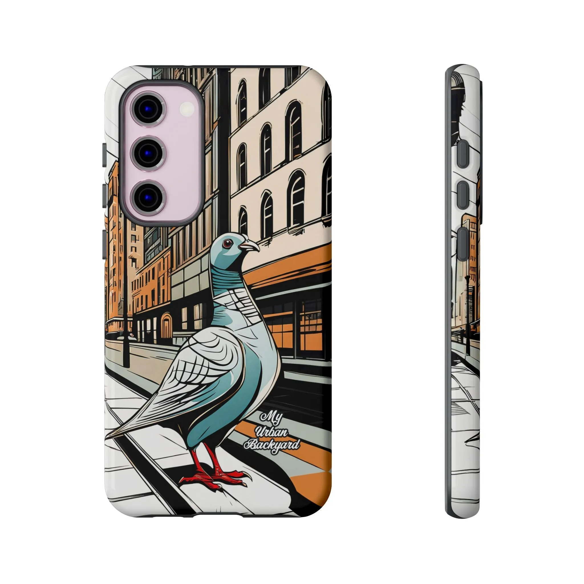 Pigeon on a City Street, Cell Phone Case - Apple, Samsung, or Google Pixel