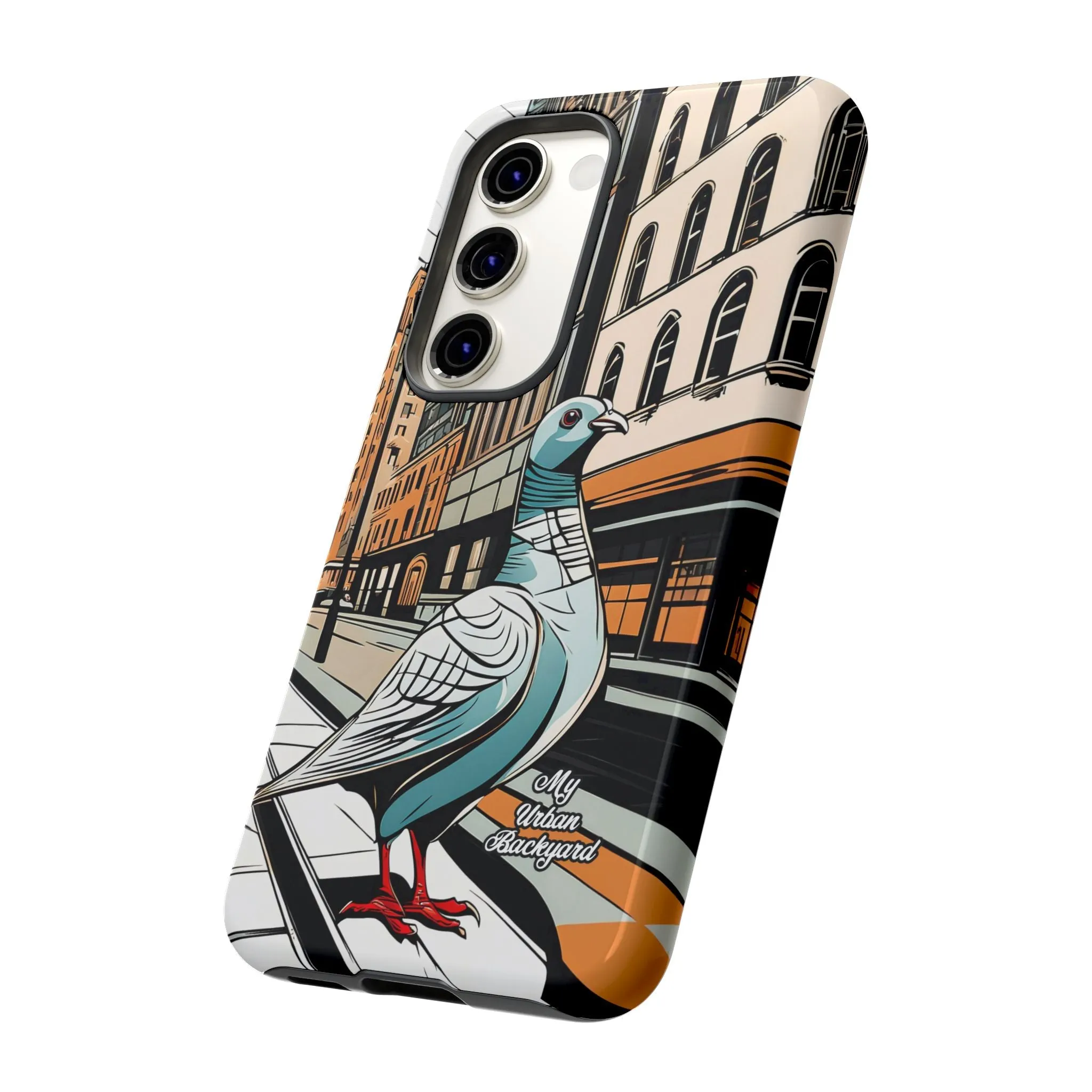 Pigeon on a City Street, Cell Phone Case - Apple, Samsung, or Google Pixel