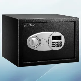 Plantex Digital Safe Locker for Home/Electonic Keypad Locker For Home/Safety Box - Black - 15 CU Litres (35x25 cm)