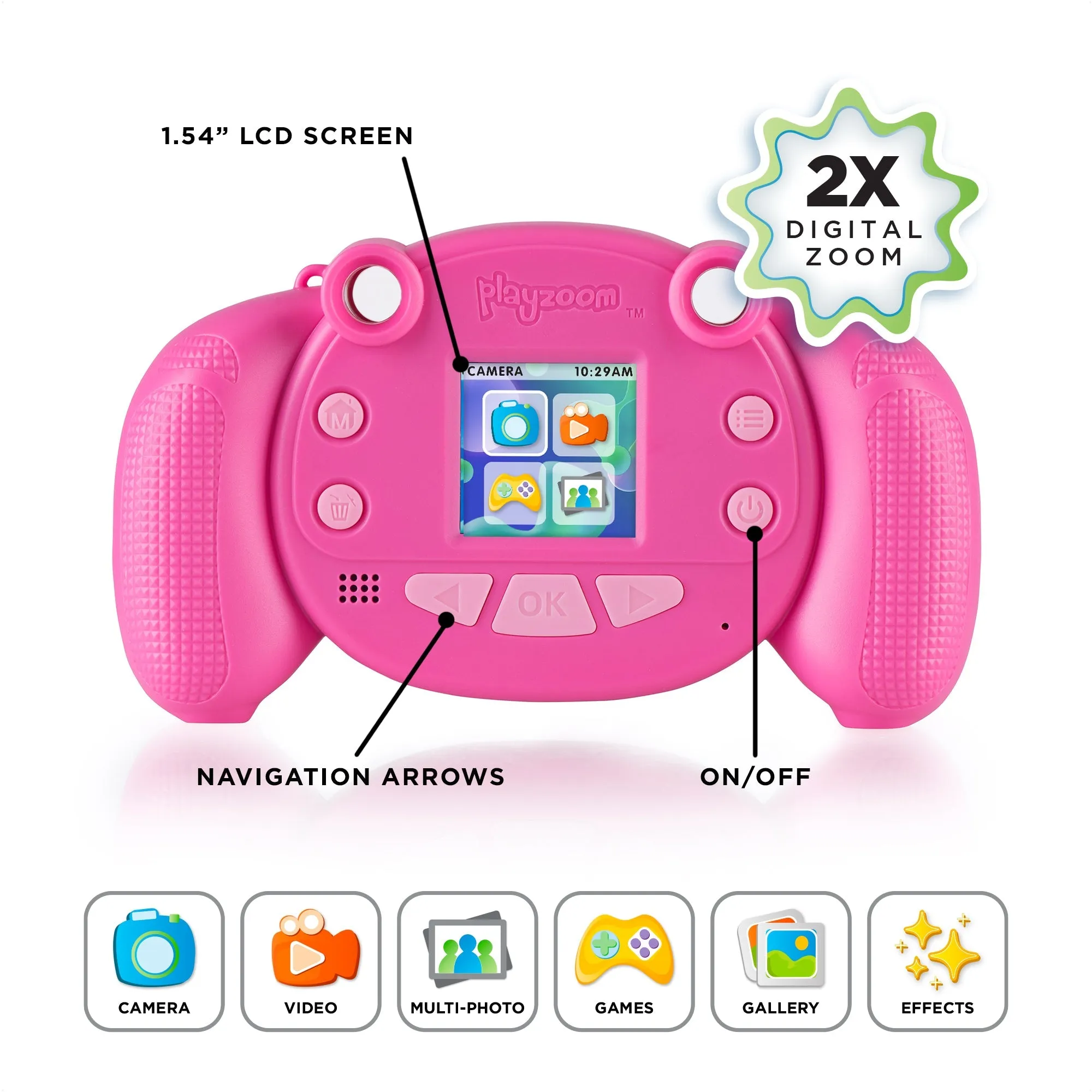 PlayZoom Snapcam, Fuschia