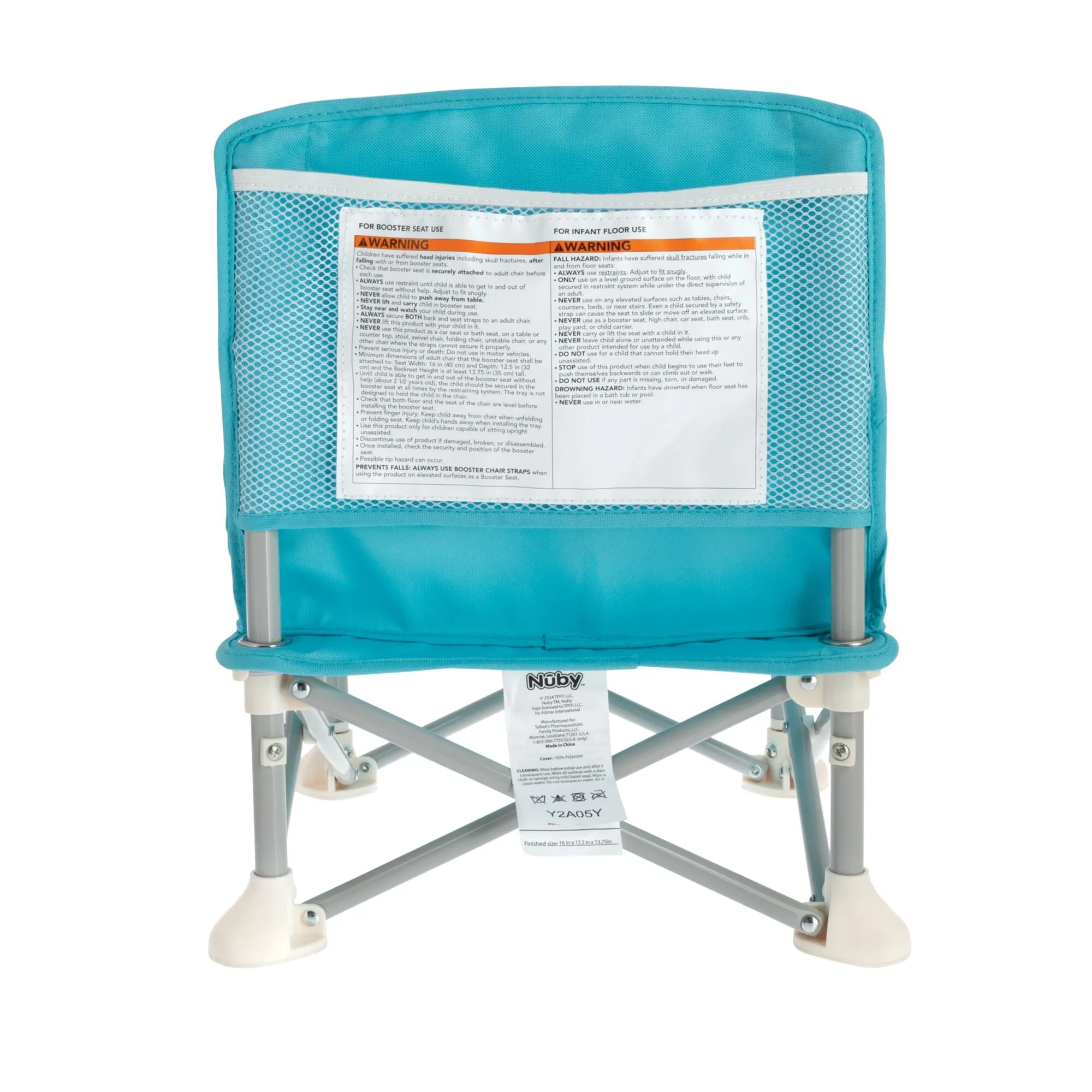 Pop Up Booster Seat | Aqua