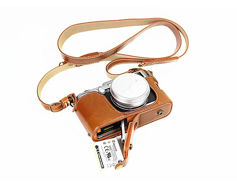 Premium Series Fujifilm X100T Camera Leather Case