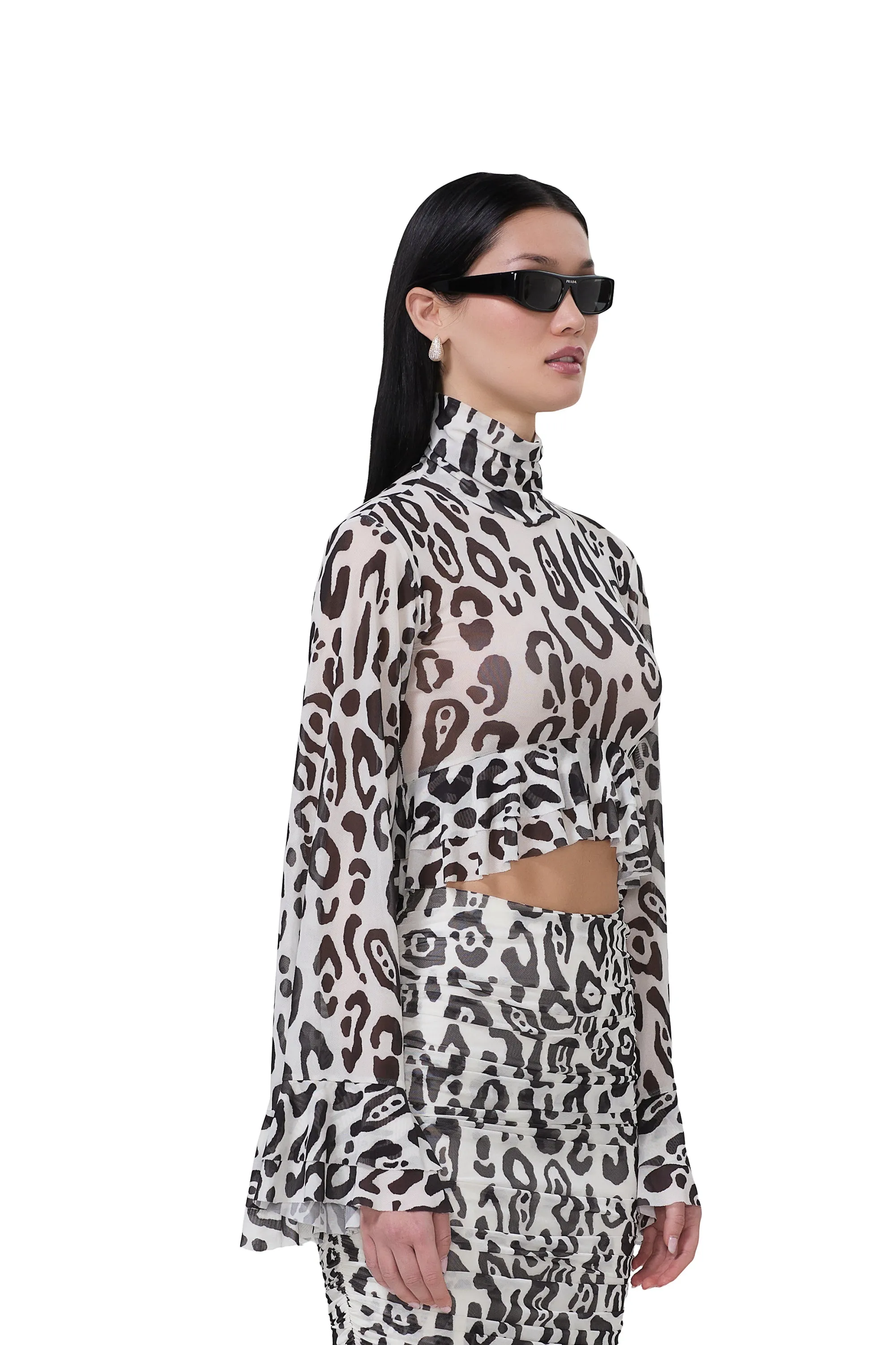 Pru Top - Stark Leopard