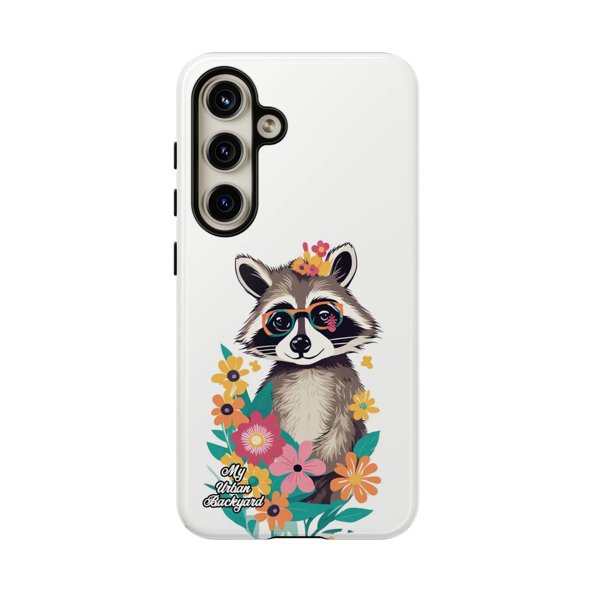 Raccoon with Glasses, Cell Phone Case - Apple, Samsung or Google Pixel