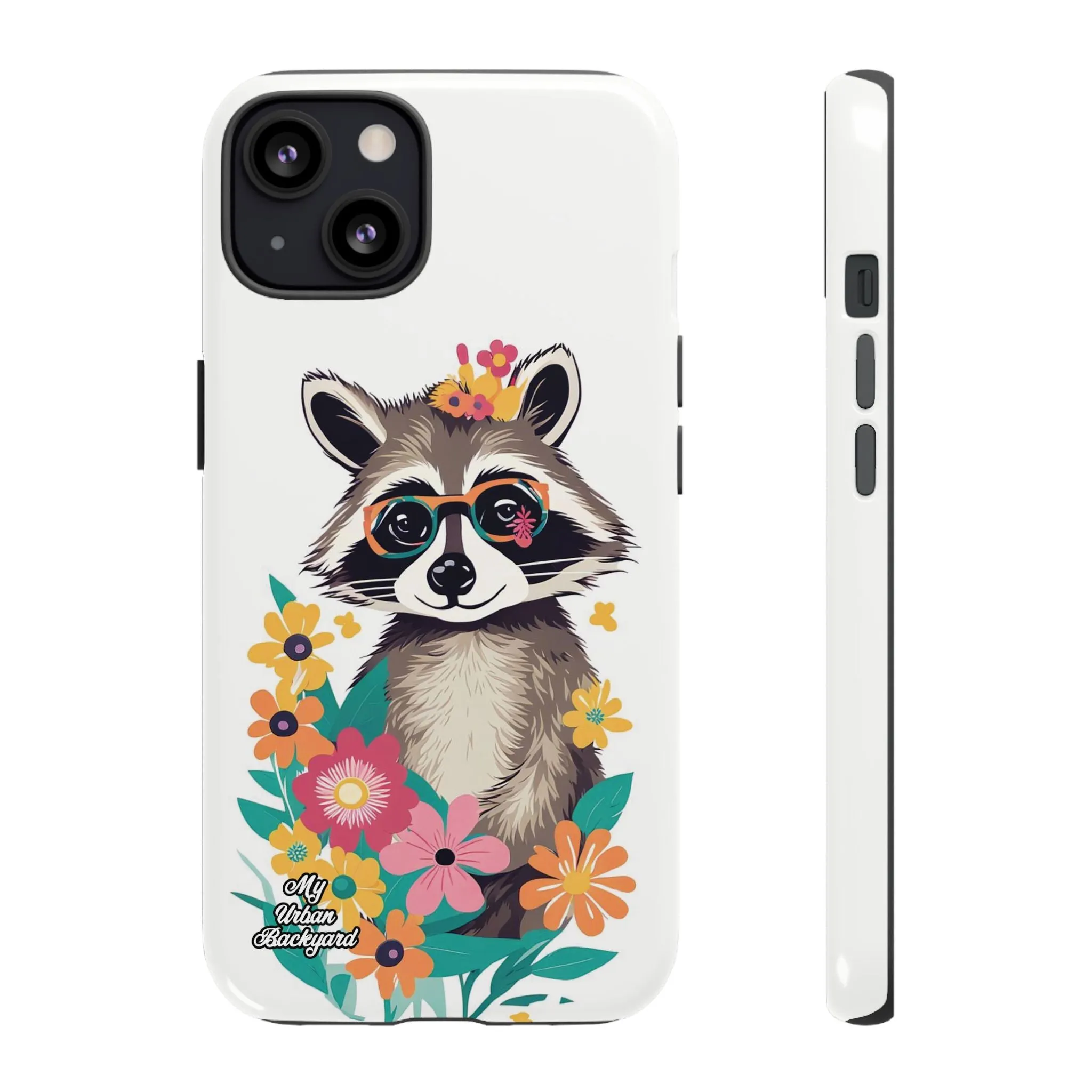 Raccoon with Glasses, Cell Phone Case - Apple, Samsung or Google Pixel