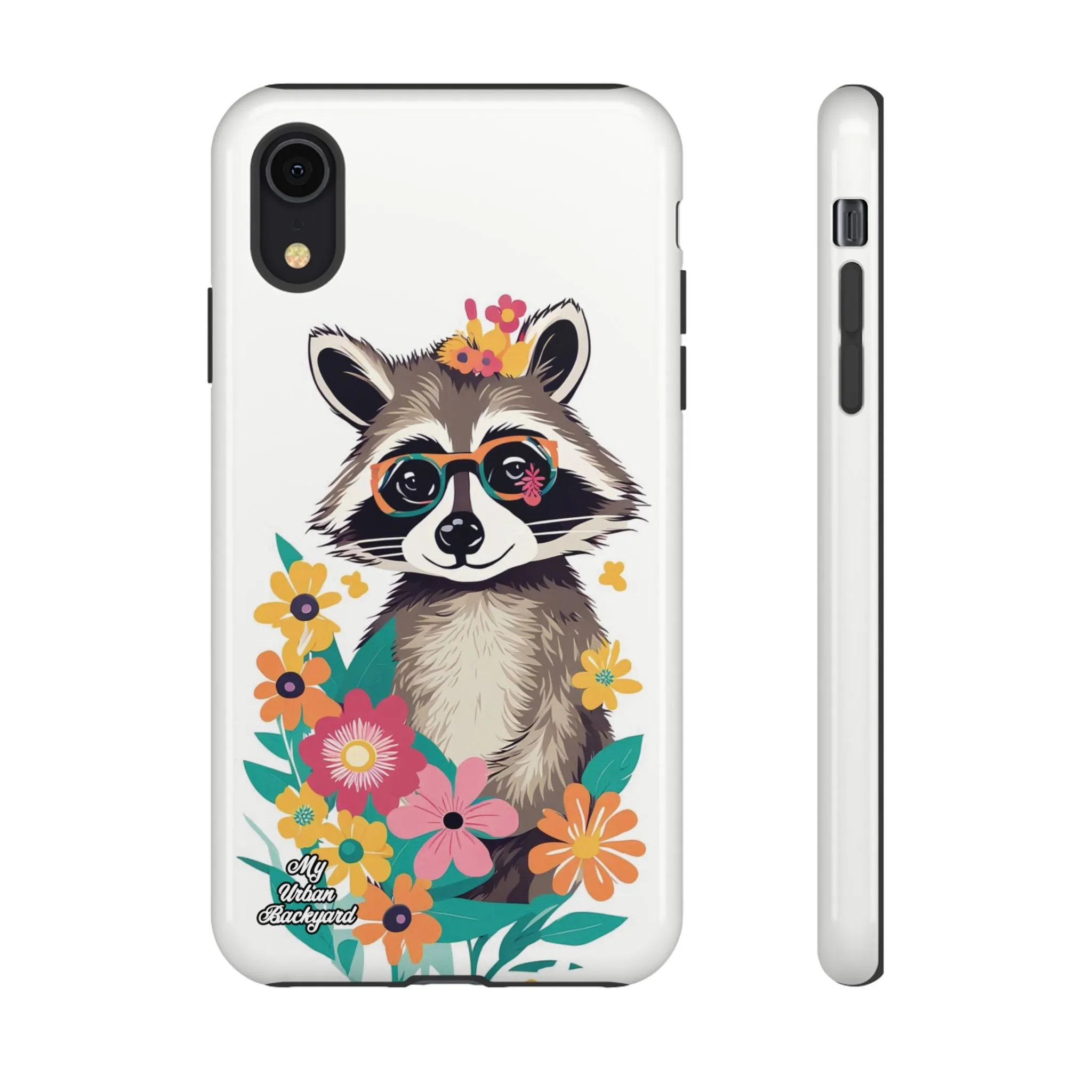 Raccoon with Glasses, Cell Phone Case - Apple, Samsung or Google Pixel