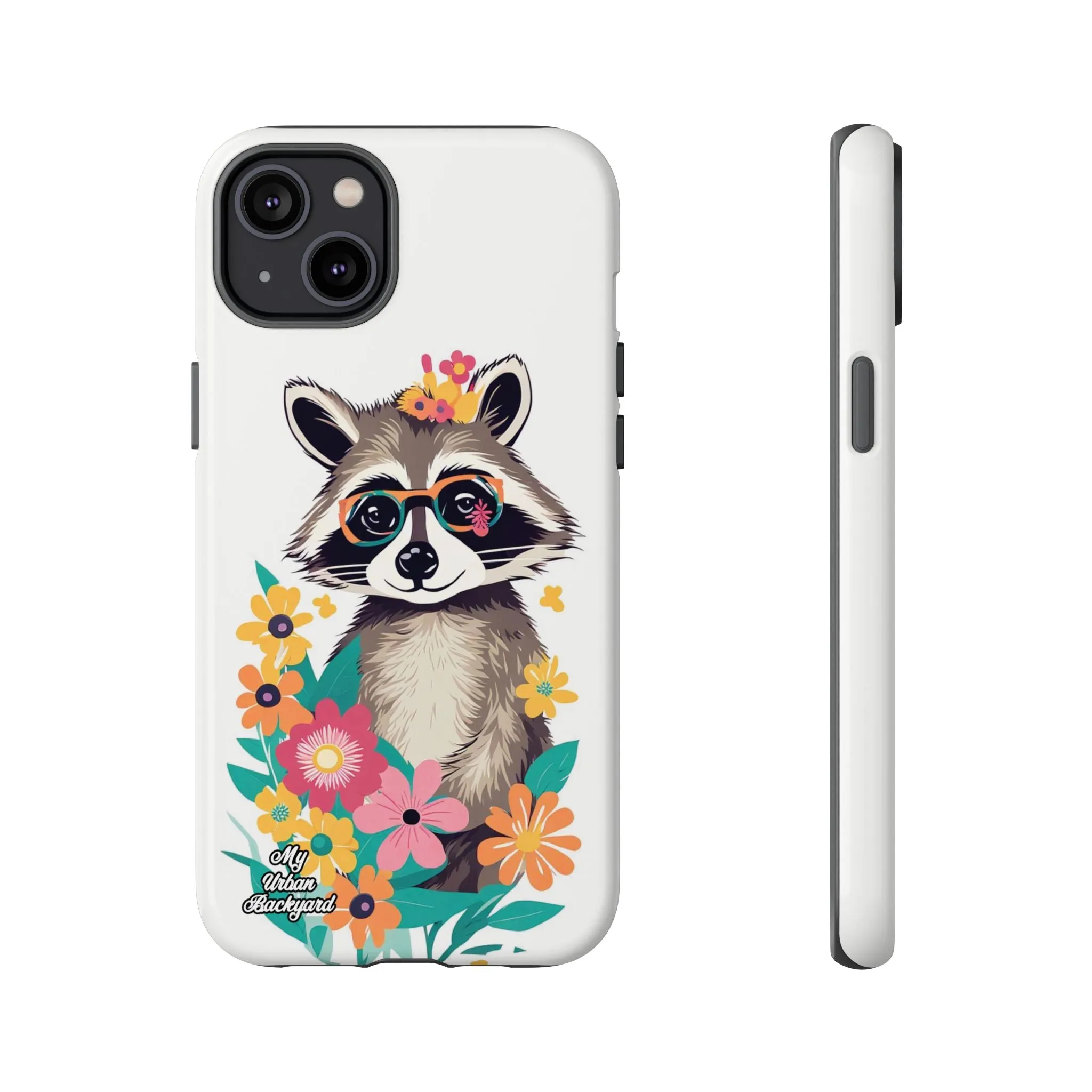 Raccoon with Glasses, Cell Phone Case - Apple, Samsung or Google Pixel