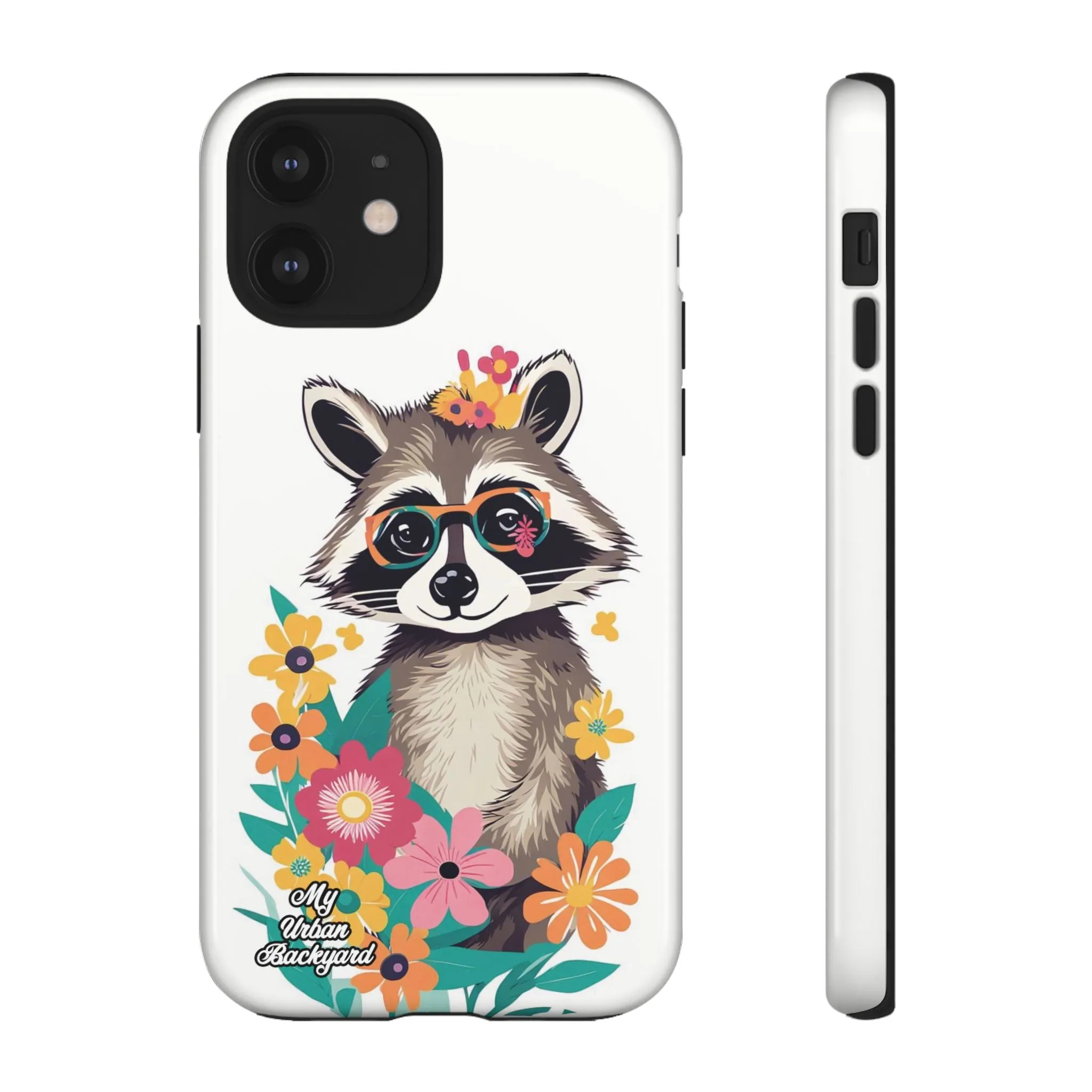 Raccoon with Glasses, Cell Phone Case - Apple, Samsung or Google Pixel