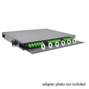 Rackmount 12 Port Cat5e Patch Panel, 12 Port, Horizontal, 110 Type, 568A & 568B Compatible, 1U