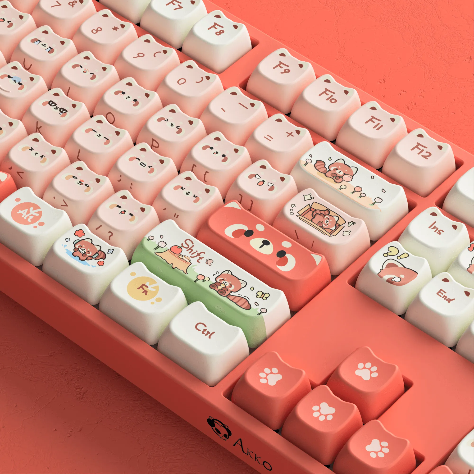 Racoon MAO Keycap Set (142-Key)