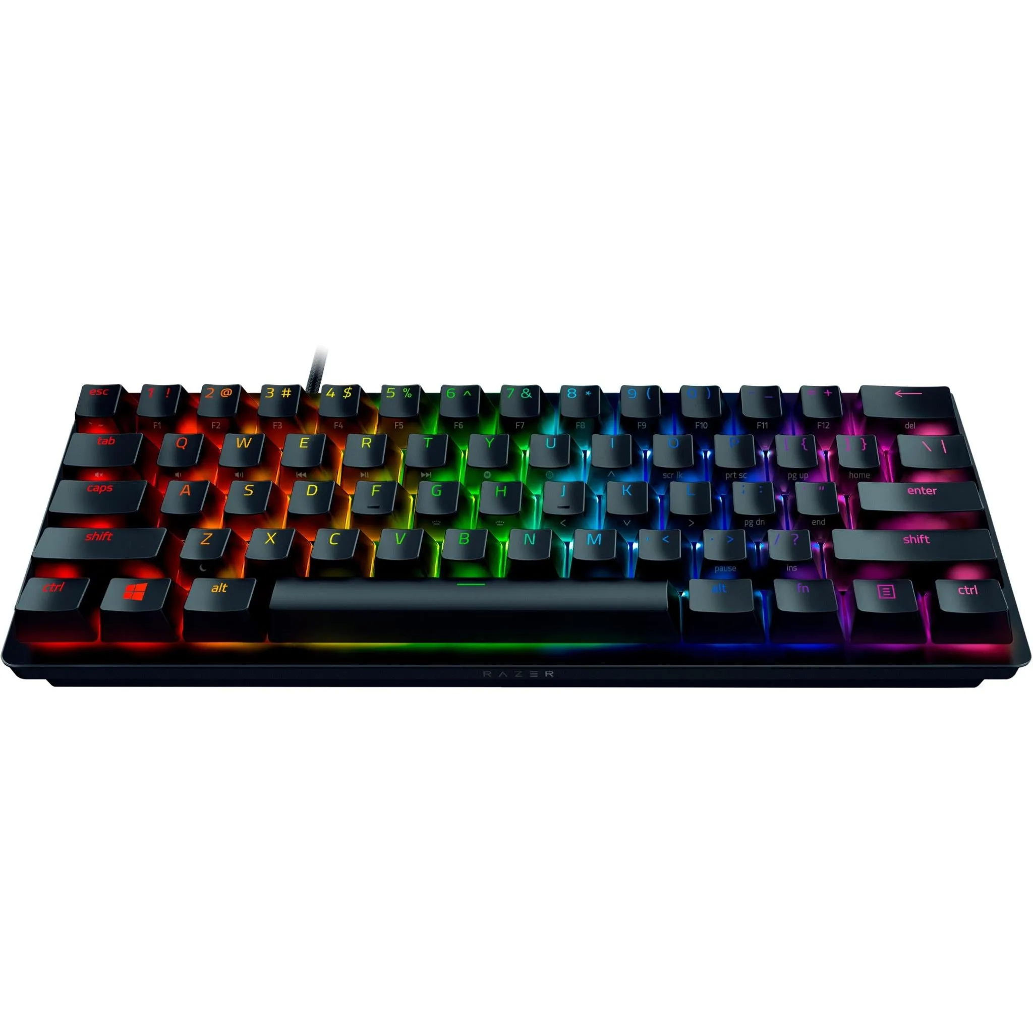 Razer Huntsman Mini 60% Optical Gaming Keyboard (Clicky Purple Switch)