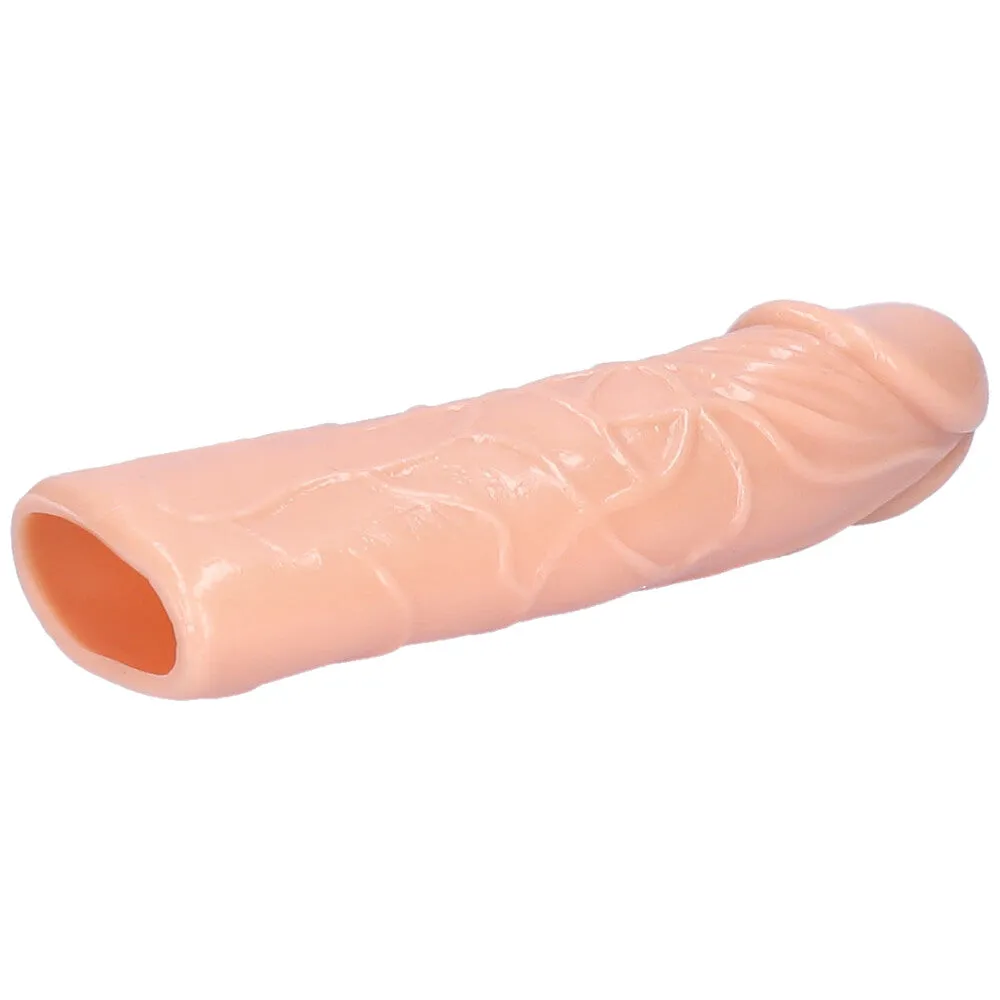 Realistic Veined Penis Extender - Adds 2 Inches!