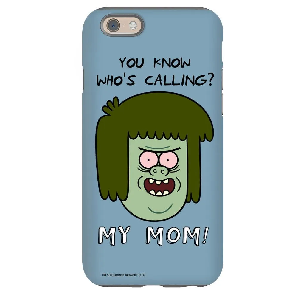 Regular Show "You Know Who's Calling? My Mom!" Phone Case for iPhone and Galaxy