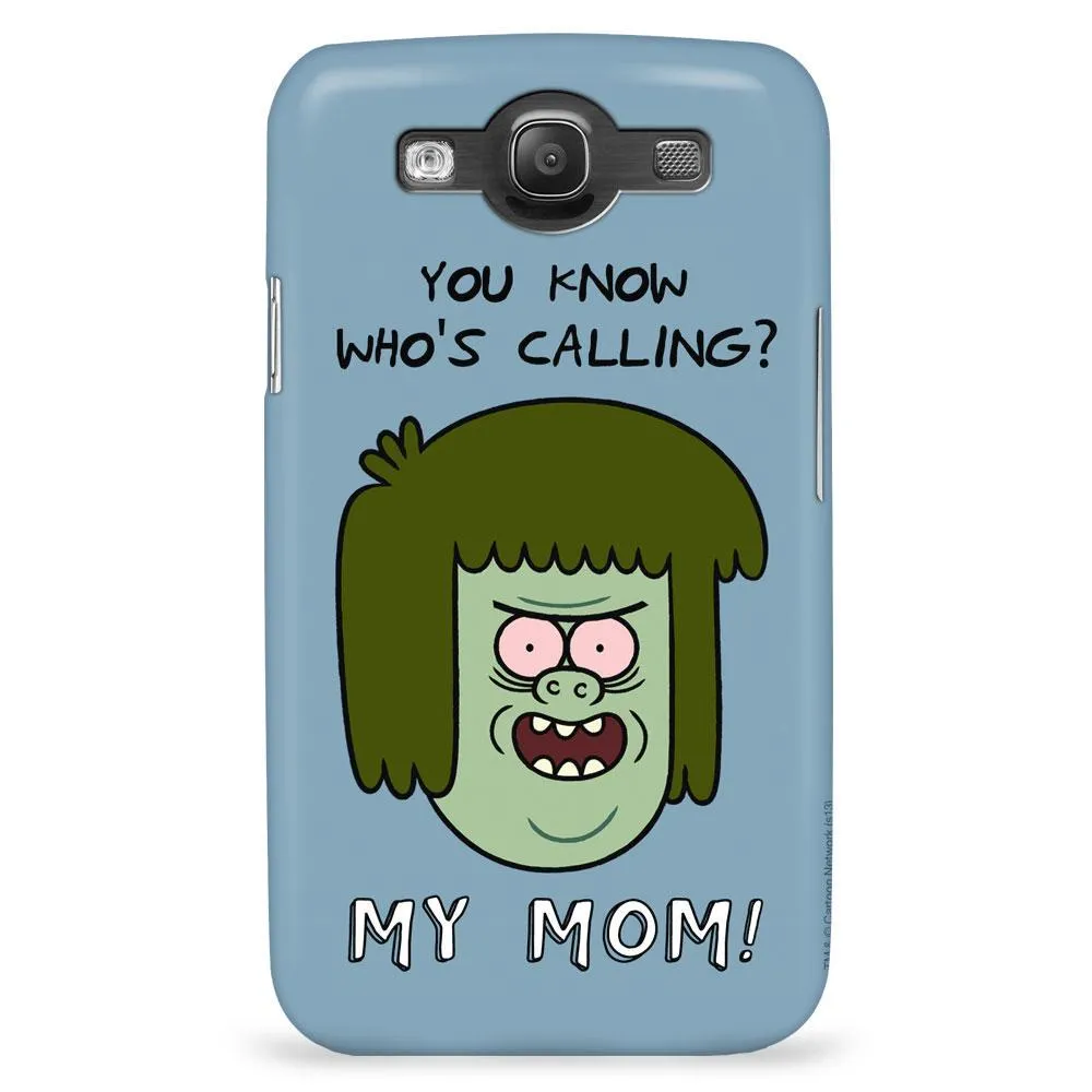 Regular Show "You Know Who's Calling? My Mom!" Phone Case for iPhone and Galaxy