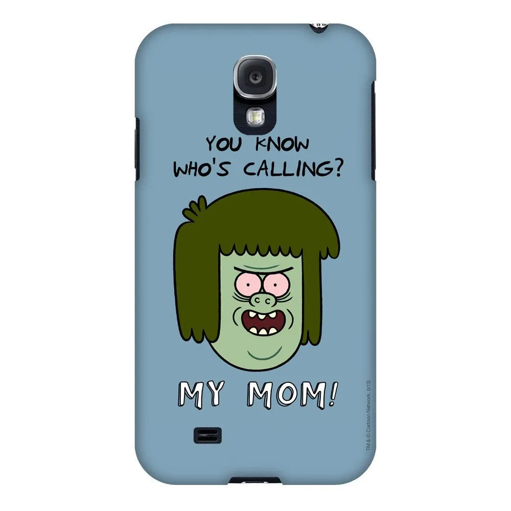 Regular Show "You Know Who's Calling? My Mom!" Phone Case for iPhone and Galaxy