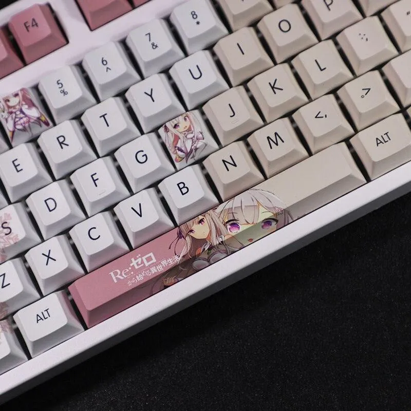 Re:zero Emilia Keycaps