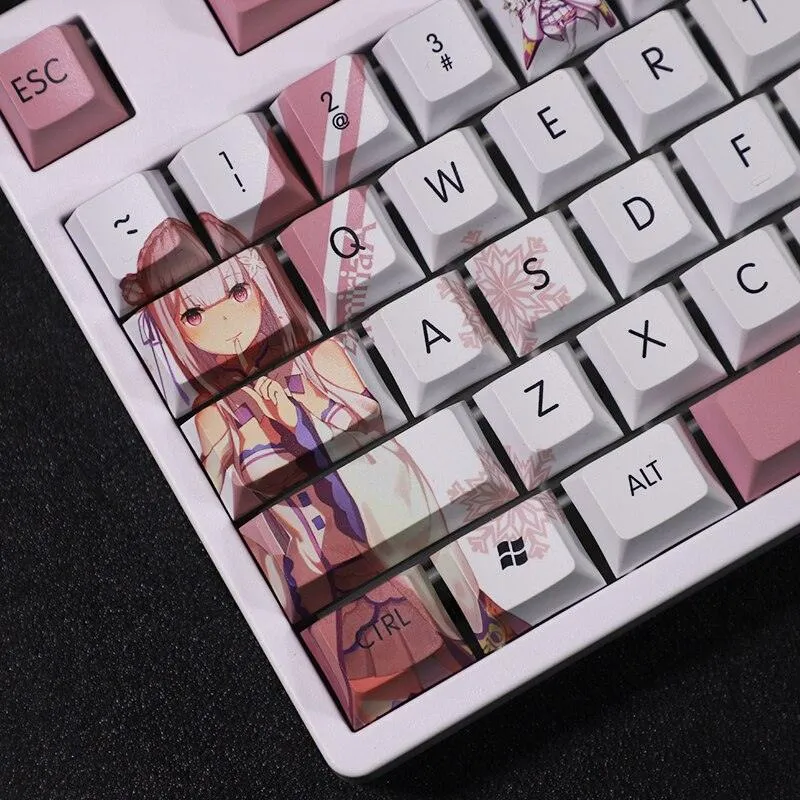 Re:zero Emilia Keycaps