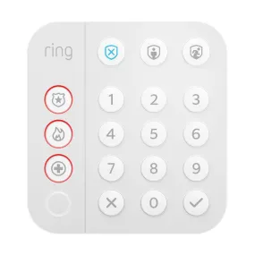 Ring Alarm Keypad (2nd Gen) Naked Series Skins