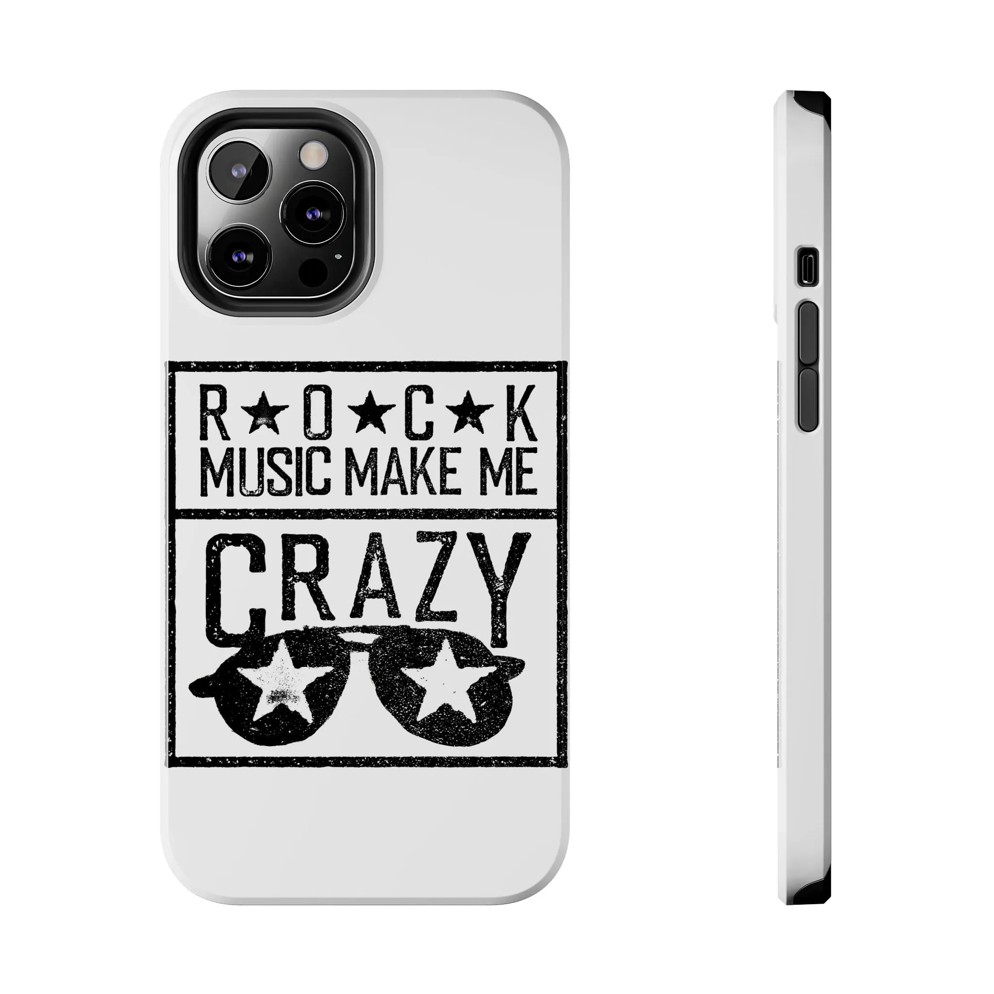 Rock Music Made Me Crazy - Tough Phone Cases