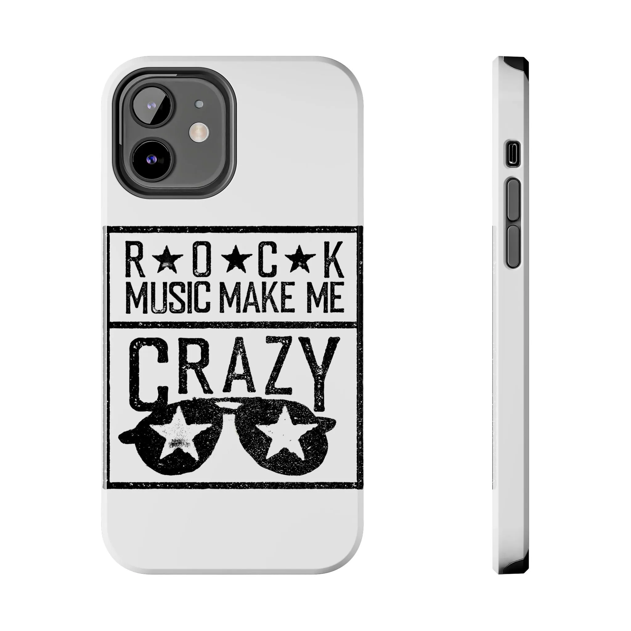 Rock Music Made Me Crazy - Tough Phone Cases