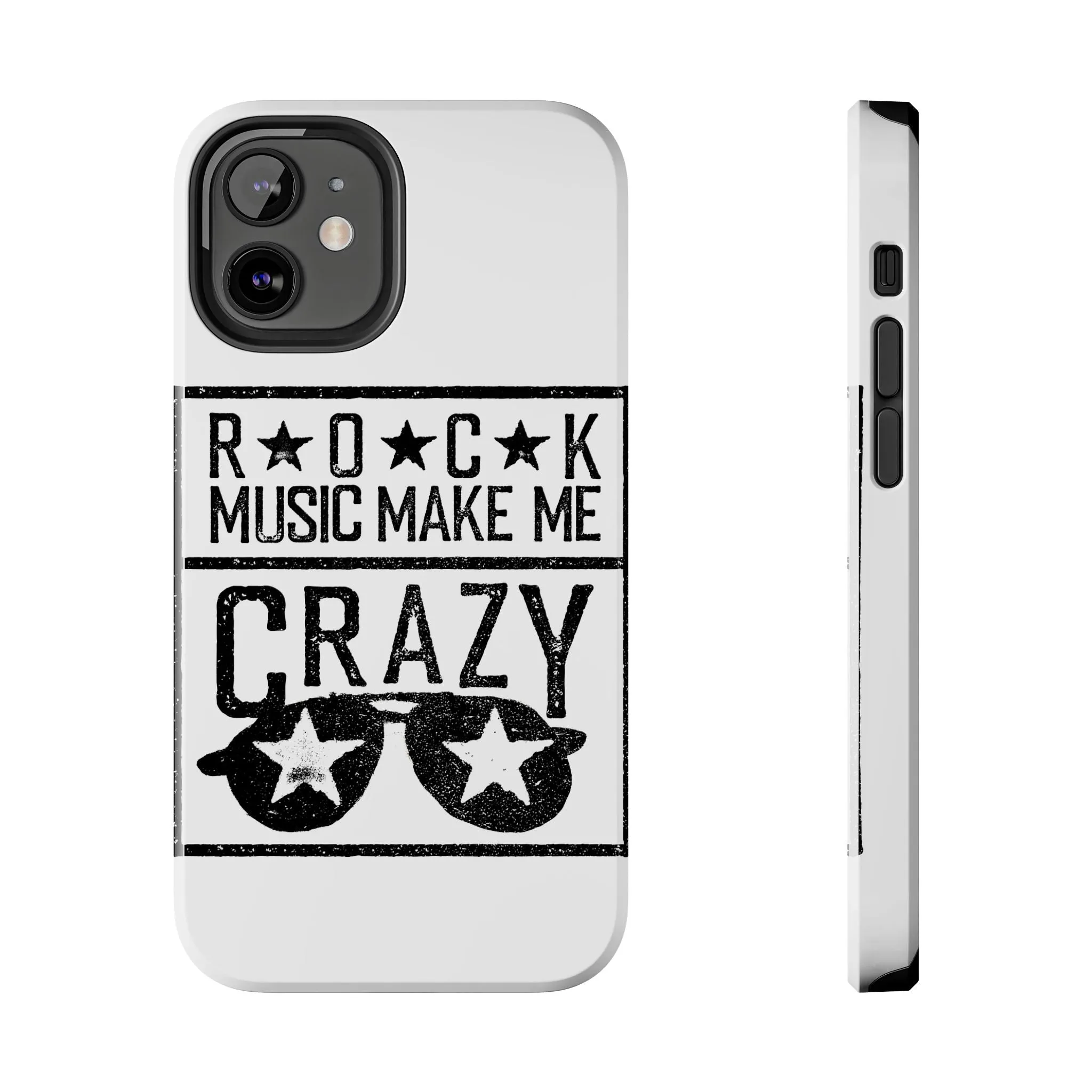 Rock Music Made Me Crazy - Tough Phone Cases