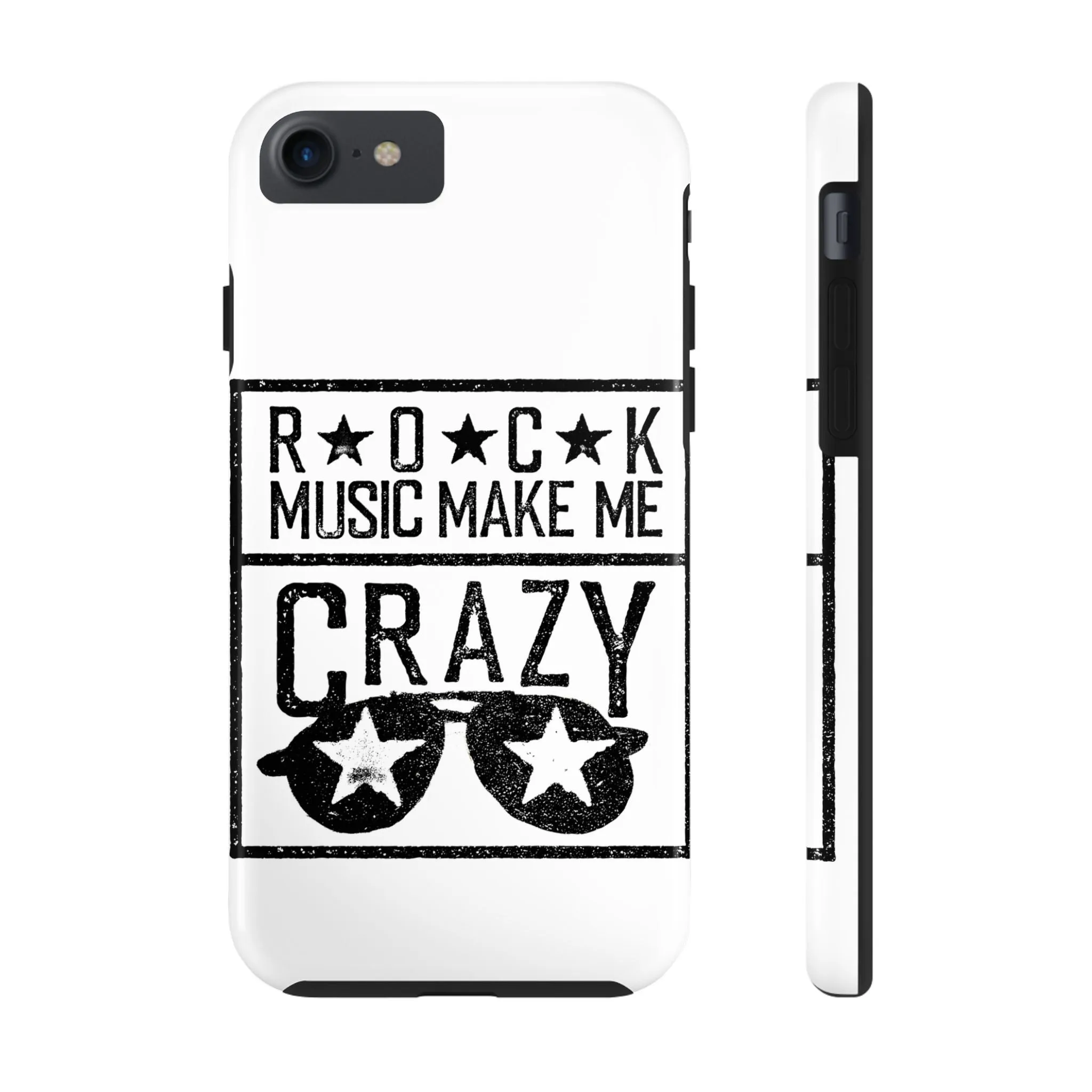 Rock Music Made Me Crazy - Tough Phone Cases