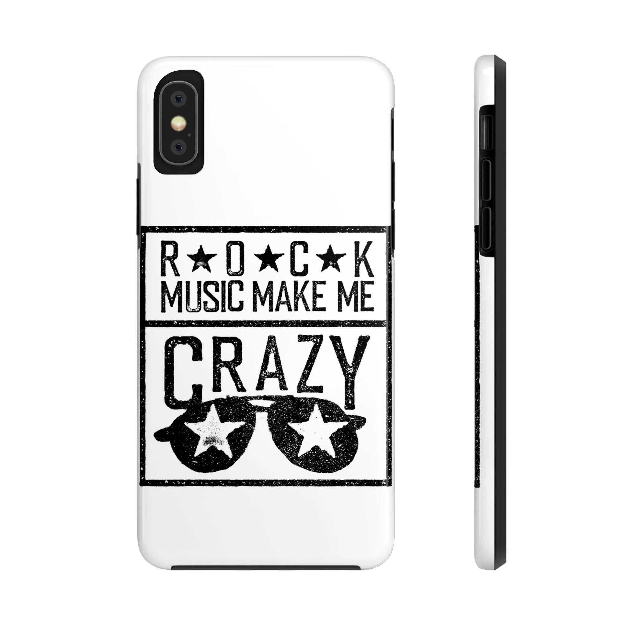 Rock Music Made Me Crazy - Tough Phone Cases