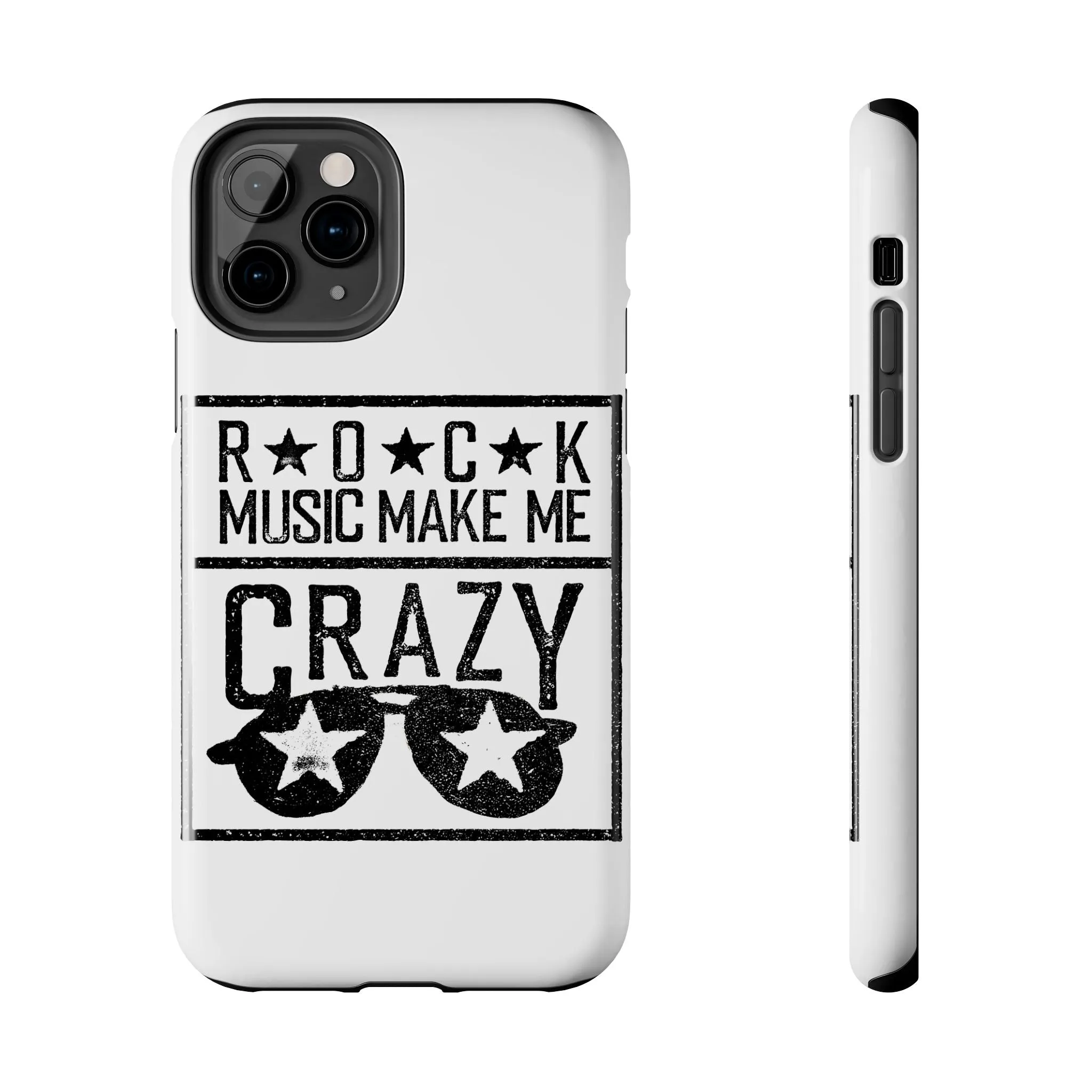 Rock Music Made Me Crazy - Tough Phone Cases