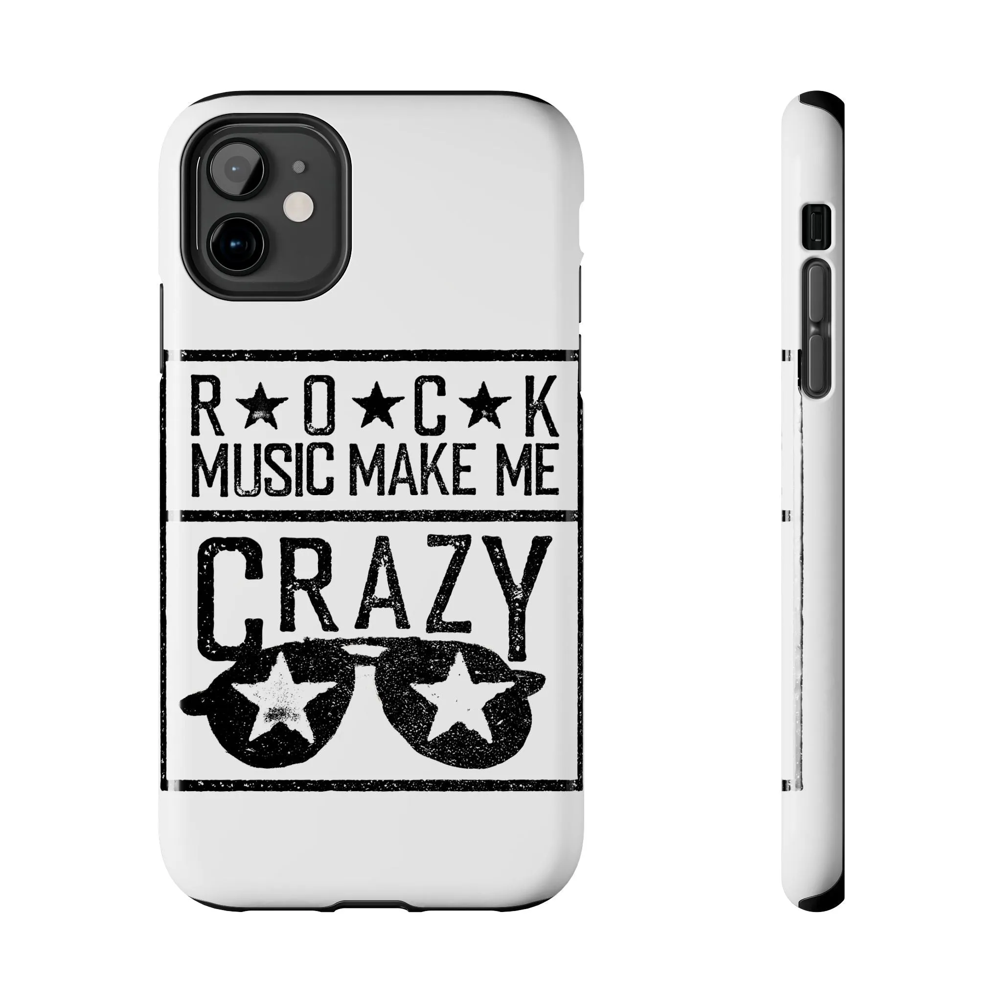 Rock Music Made Me Crazy - Tough Phone Cases