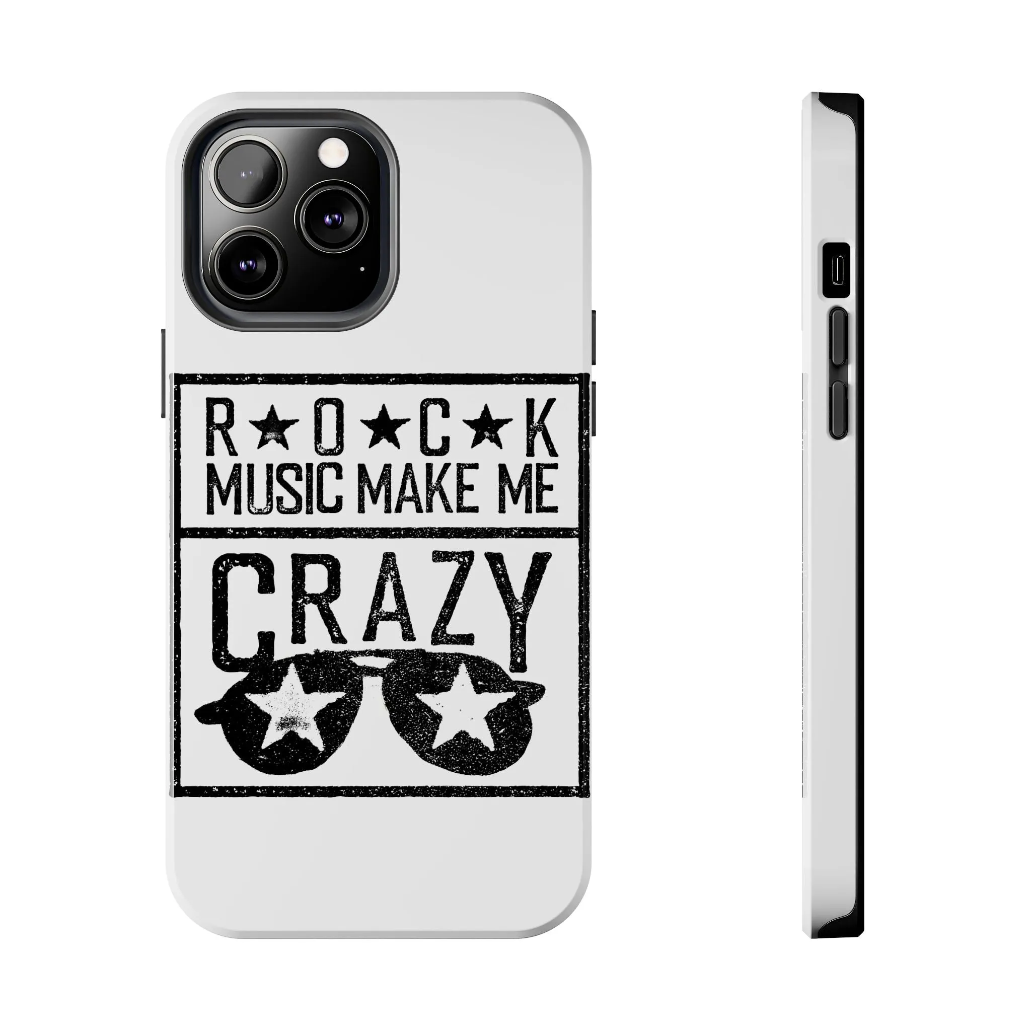 Rock Music Made Me Crazy - Tough Phone Cases