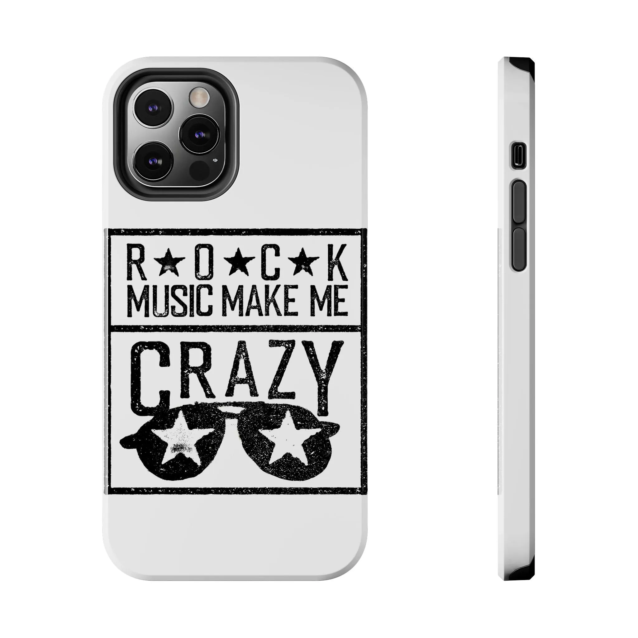 Rock Music Made Me Crazy - Tough Phone Cases