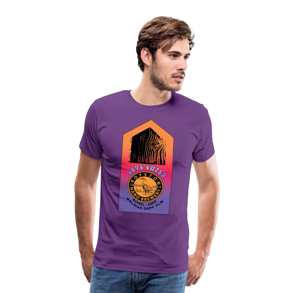 Royston Nano Brewery / Love Shack - Special Charity Edition Love Child - Men's Premium T-Shirt